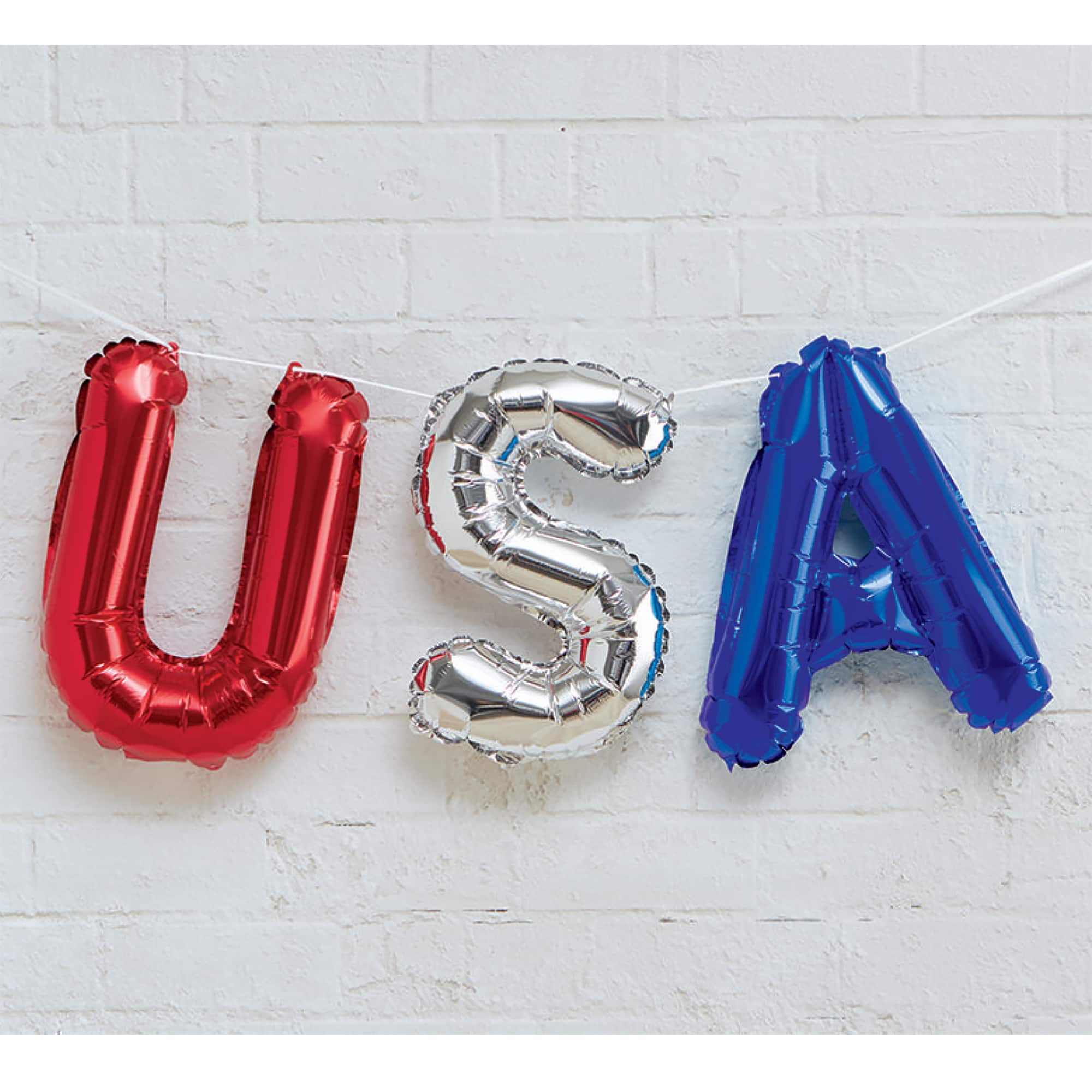 Red, White & Blue USA Foil Balloons Kit by Celebrate It™