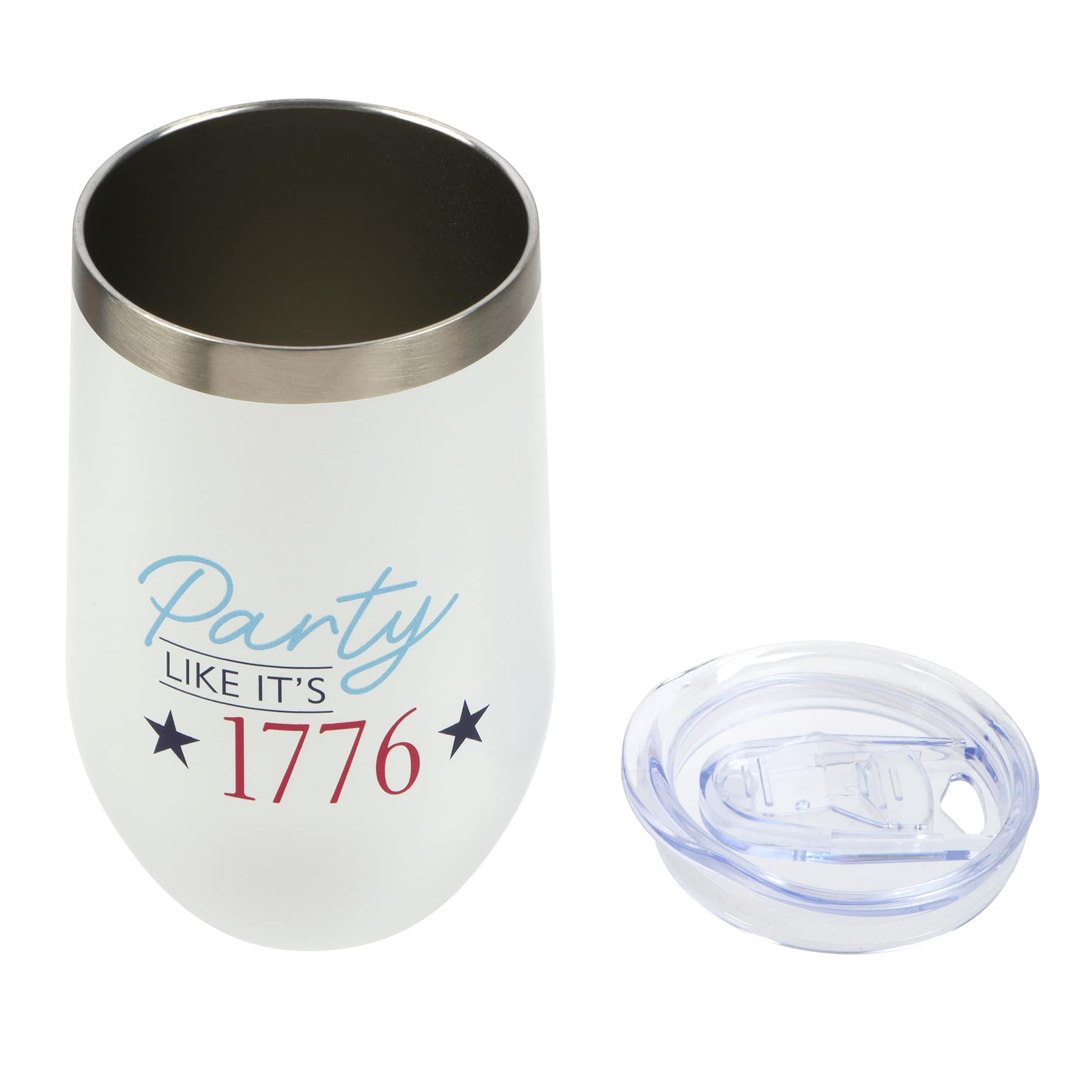 16oz. Red, White & Blue 1776 Stainless Steel Insulated Tumbler by Celebrate It™