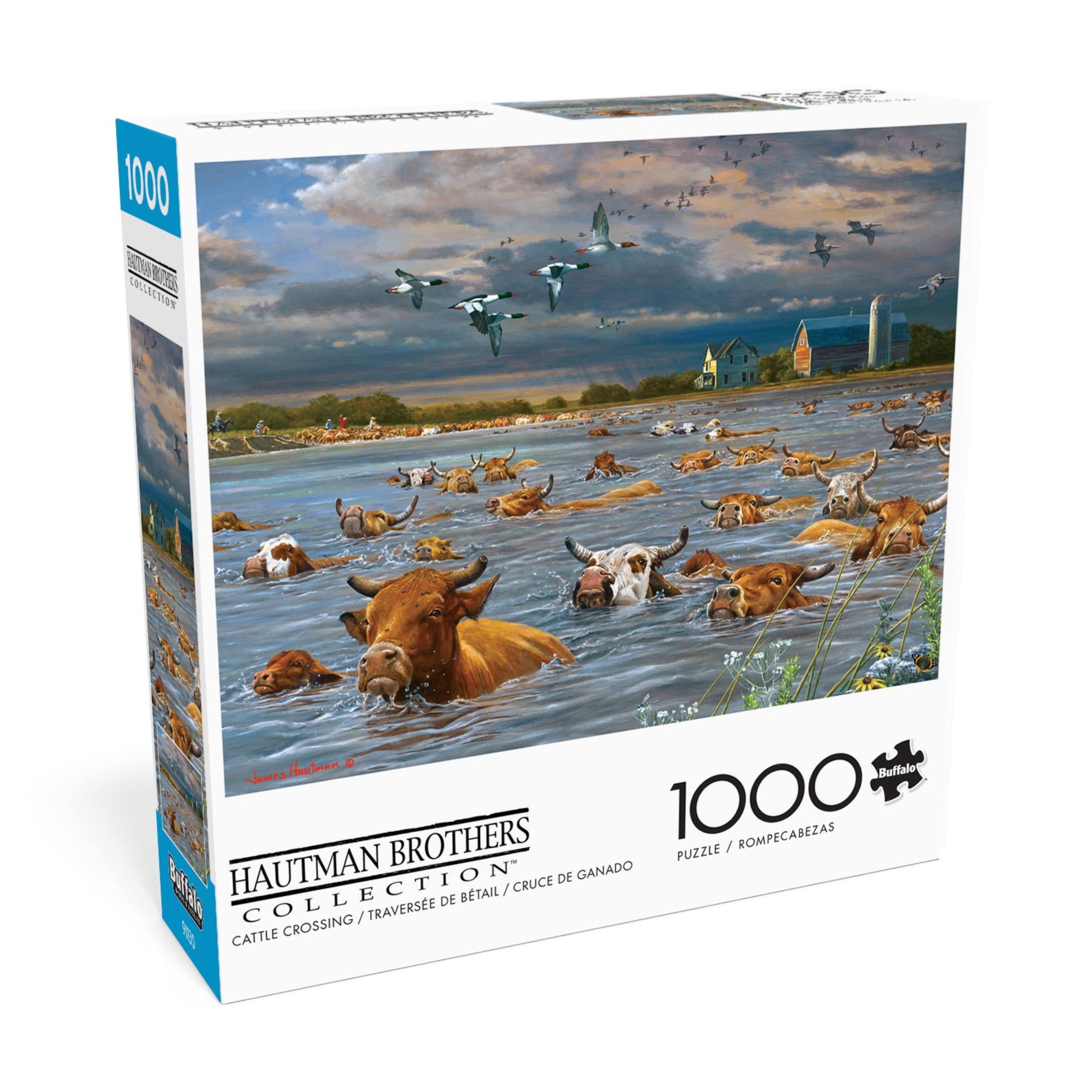 Assorted Kim Norlien & Hautman Brothers 1,000 Piece Puzzle