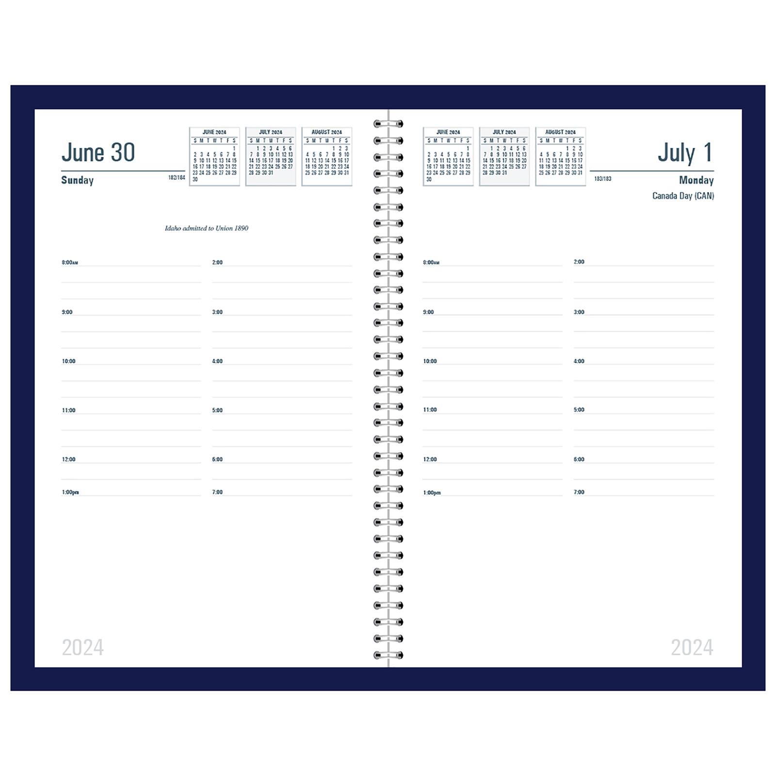 House of Doolittle® Blue Recycled Daily Educational Planner