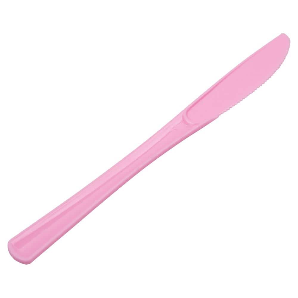 JAM Paper Premium Utensils Plastic Knives Party Pack, 48ct.