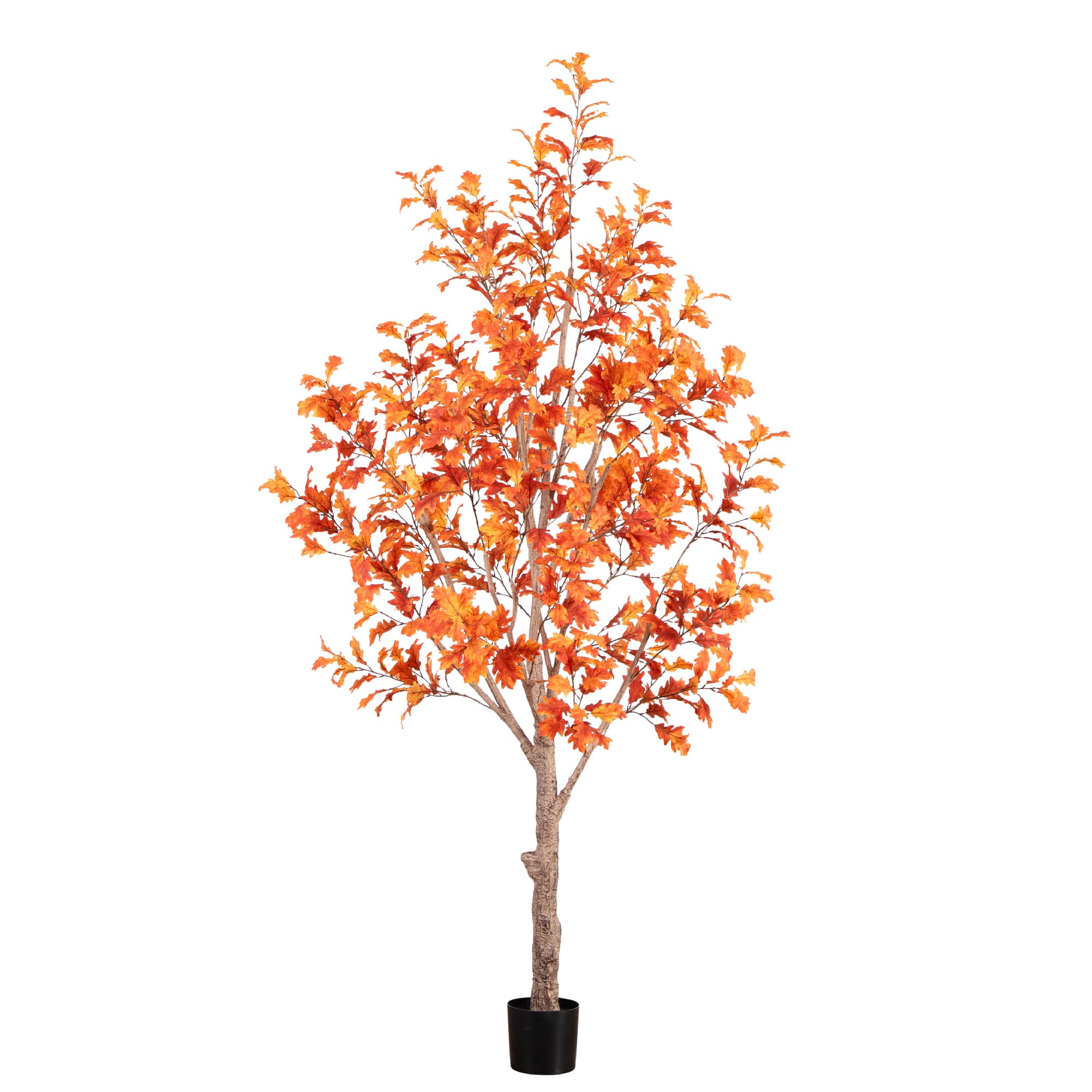 9ft. Potted Artificial Autumn Oak Tree
