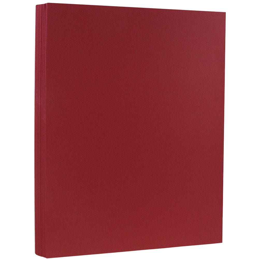 JAM Paper Matte 8.5" x 11" 80lb. Cardstock, 50 Sheets