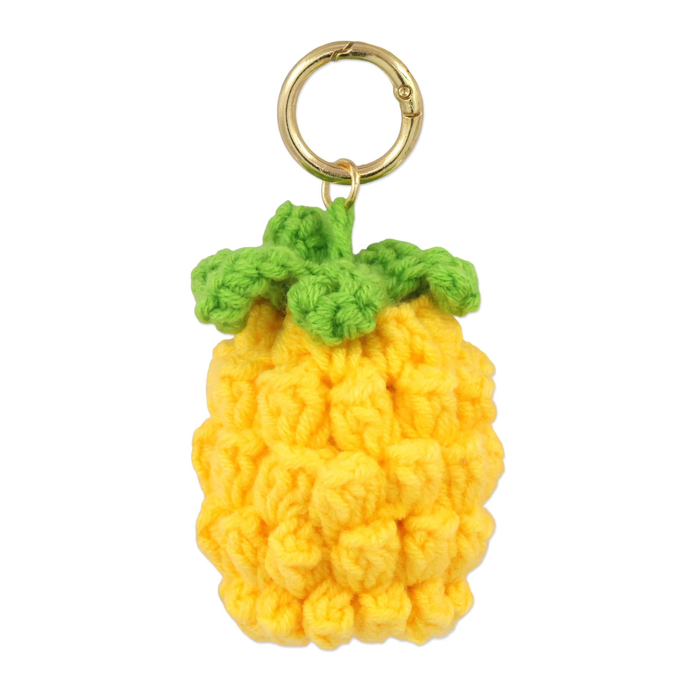 Summer Knit Pineapple Bag Charm by Make Market®