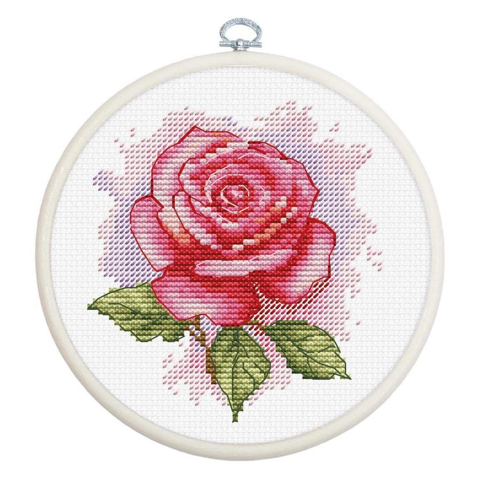 Luca-S Rose Aroma Counted Cross Stitch Kit