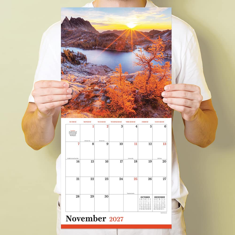 2027 Pacific Northwest Wall Calendar