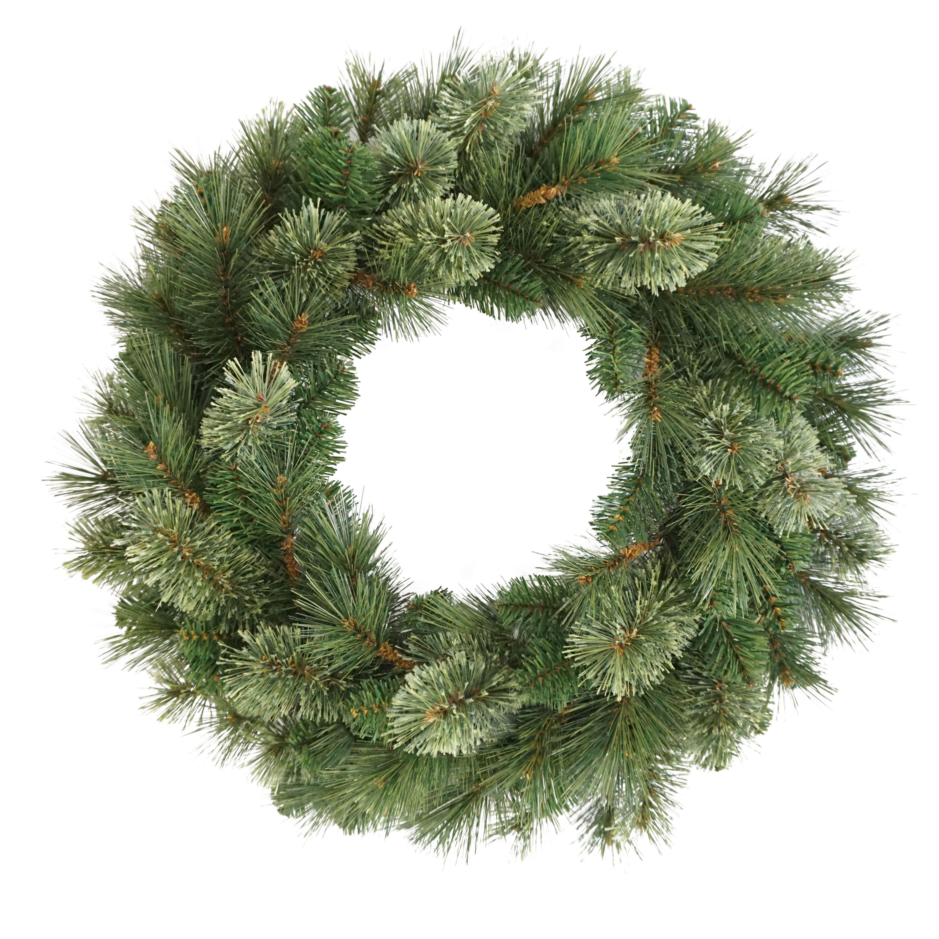 24" Artificial Teton Pine Christmas Wreath