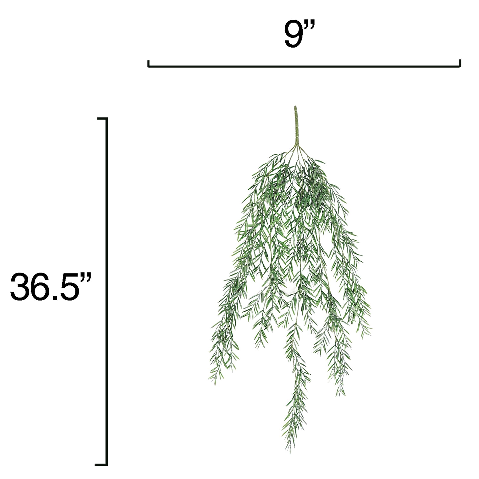 36.5" Hanging Podocarpus Bush by Ashland®
