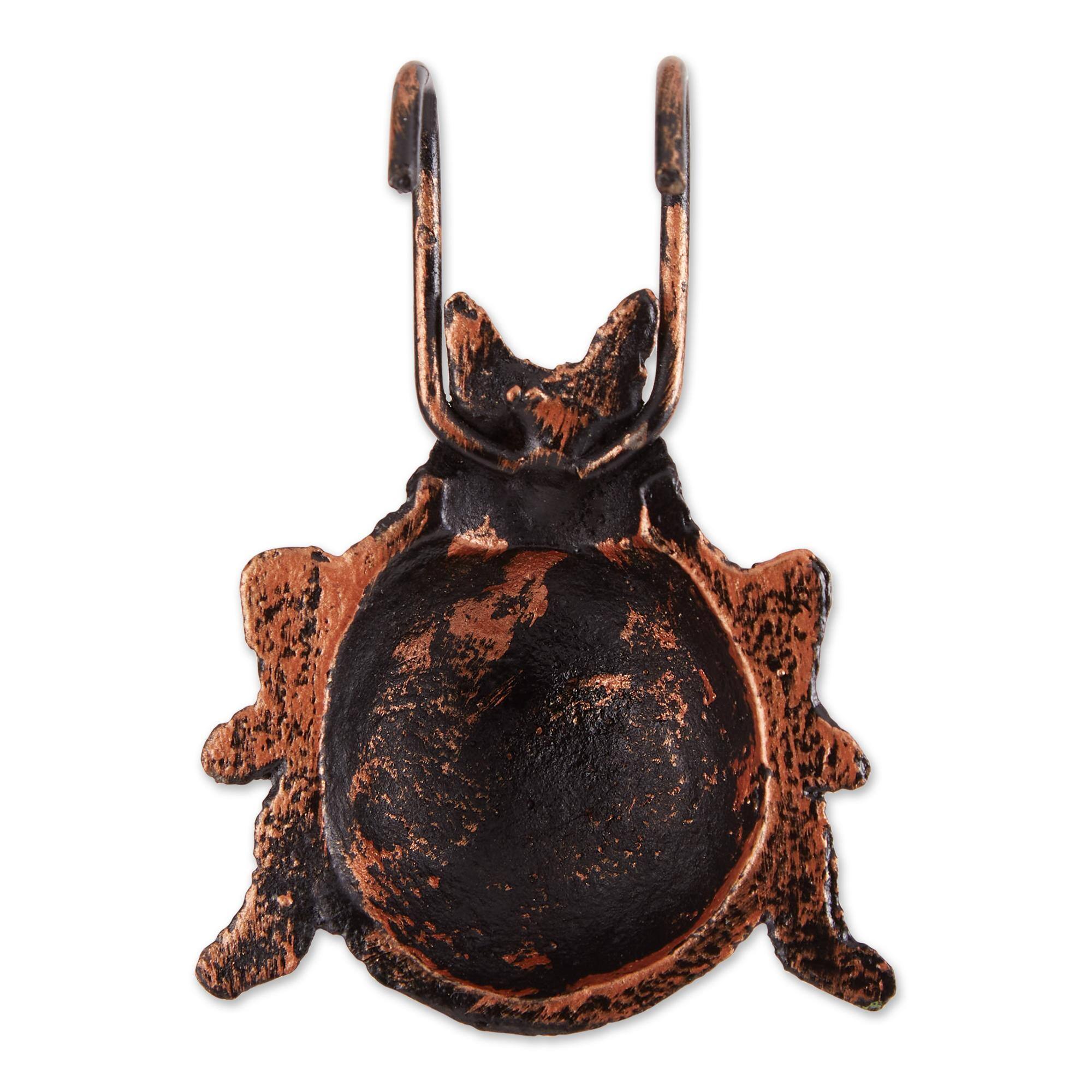 4" Ladybug Cast Iron Pot Hanger, 4ct.