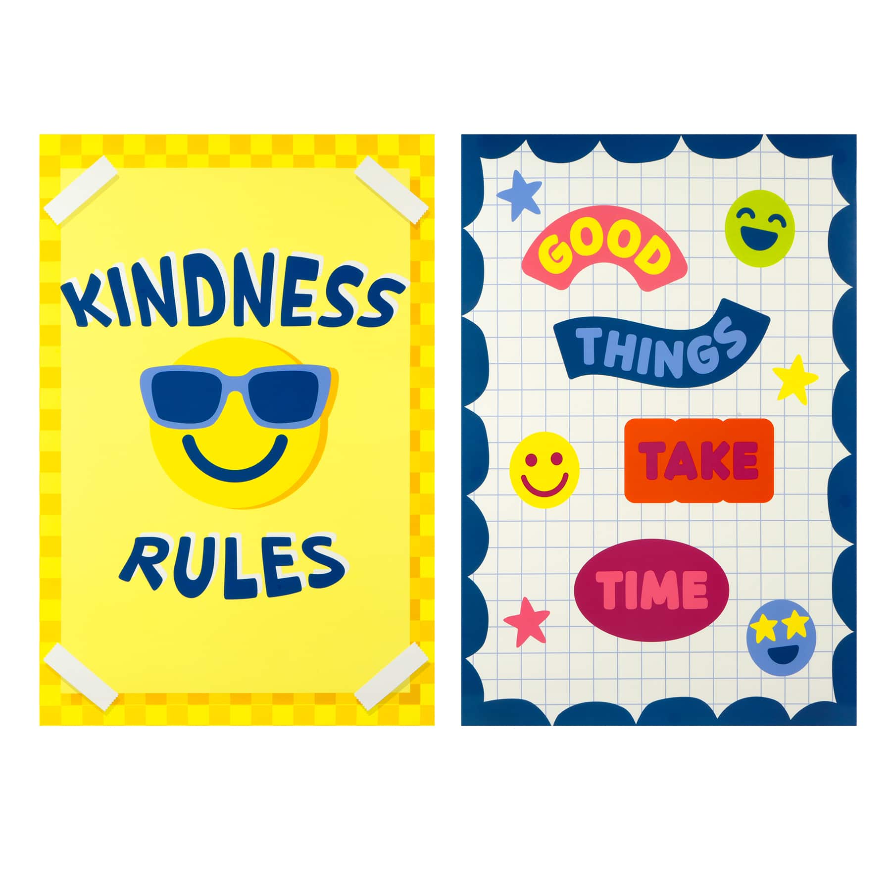 Class Rules! 12" x 18" Kindness Rules Poster Set by B2C™
