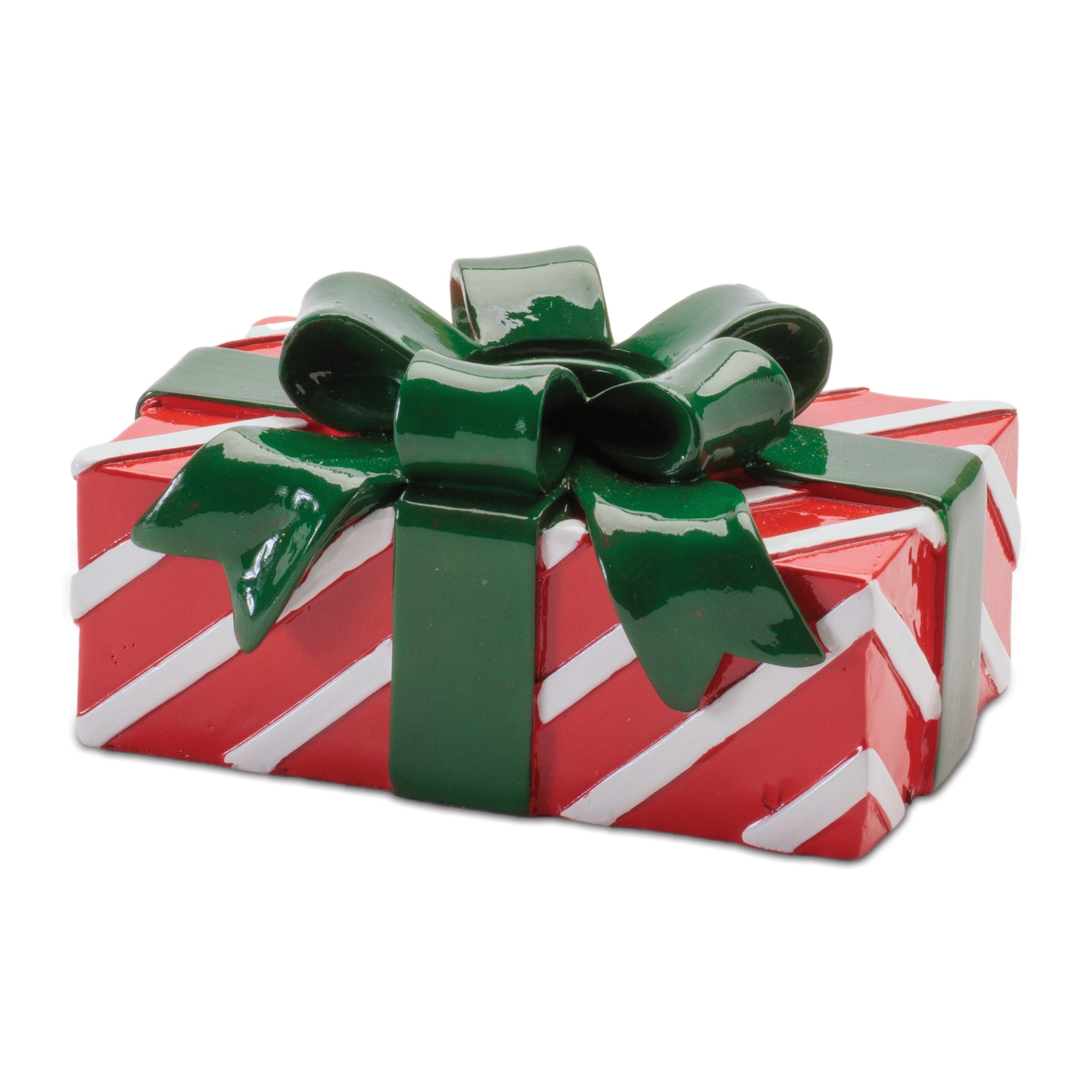 Melrose Holiday Present with Taper Candle Holder Set
