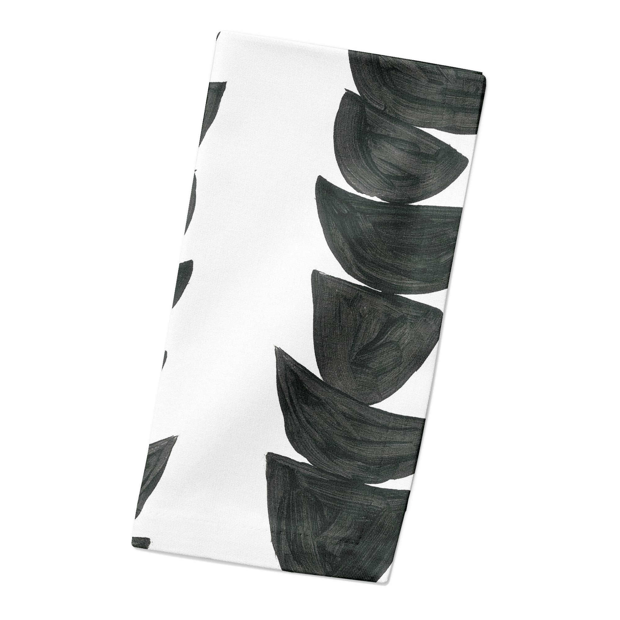 Monochromatic Stacked Bowls 10" x 10" Cotton Twill Napkin