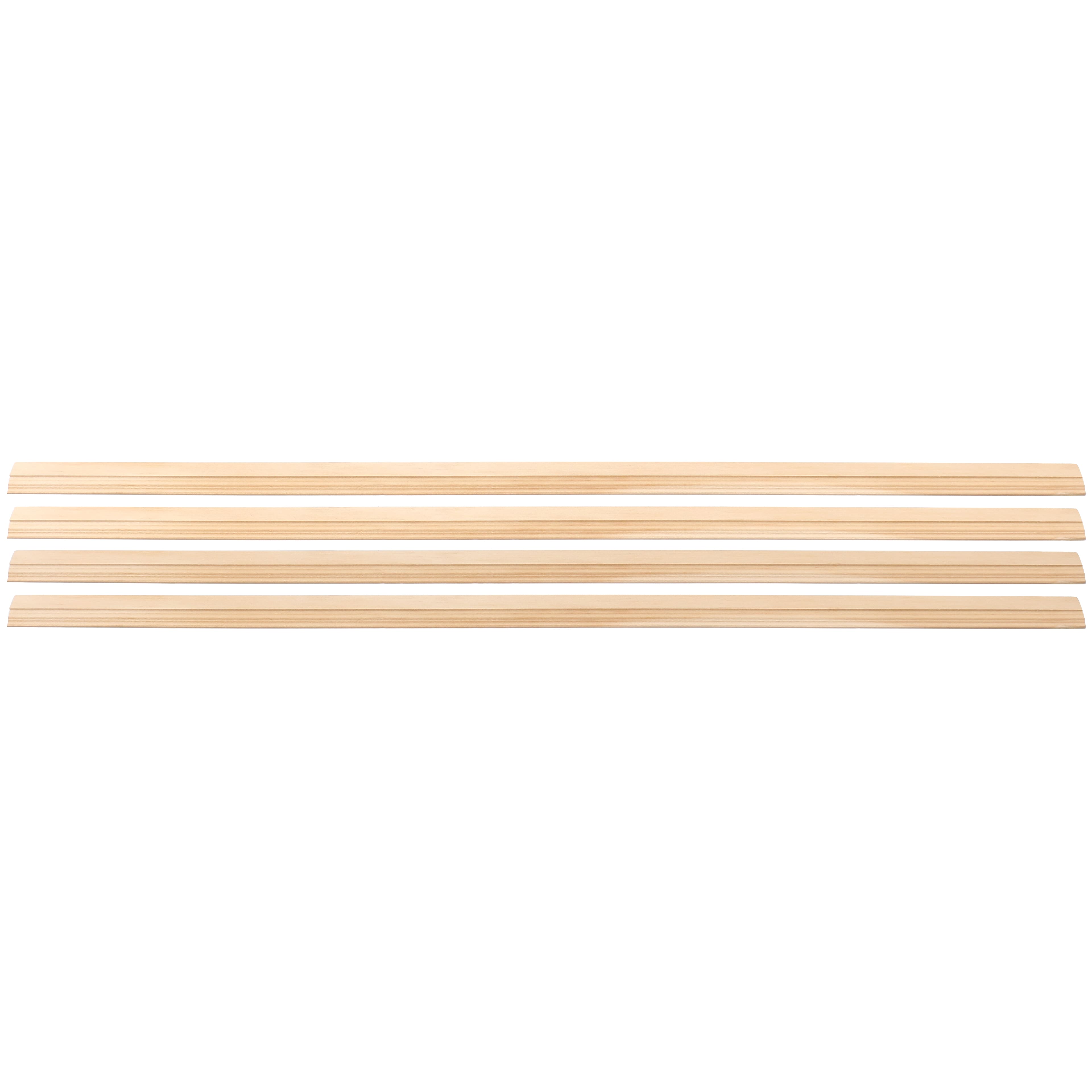 12 Packs: 4 ct. (48 total) Mini Unfinished Baseboards by Make Market®