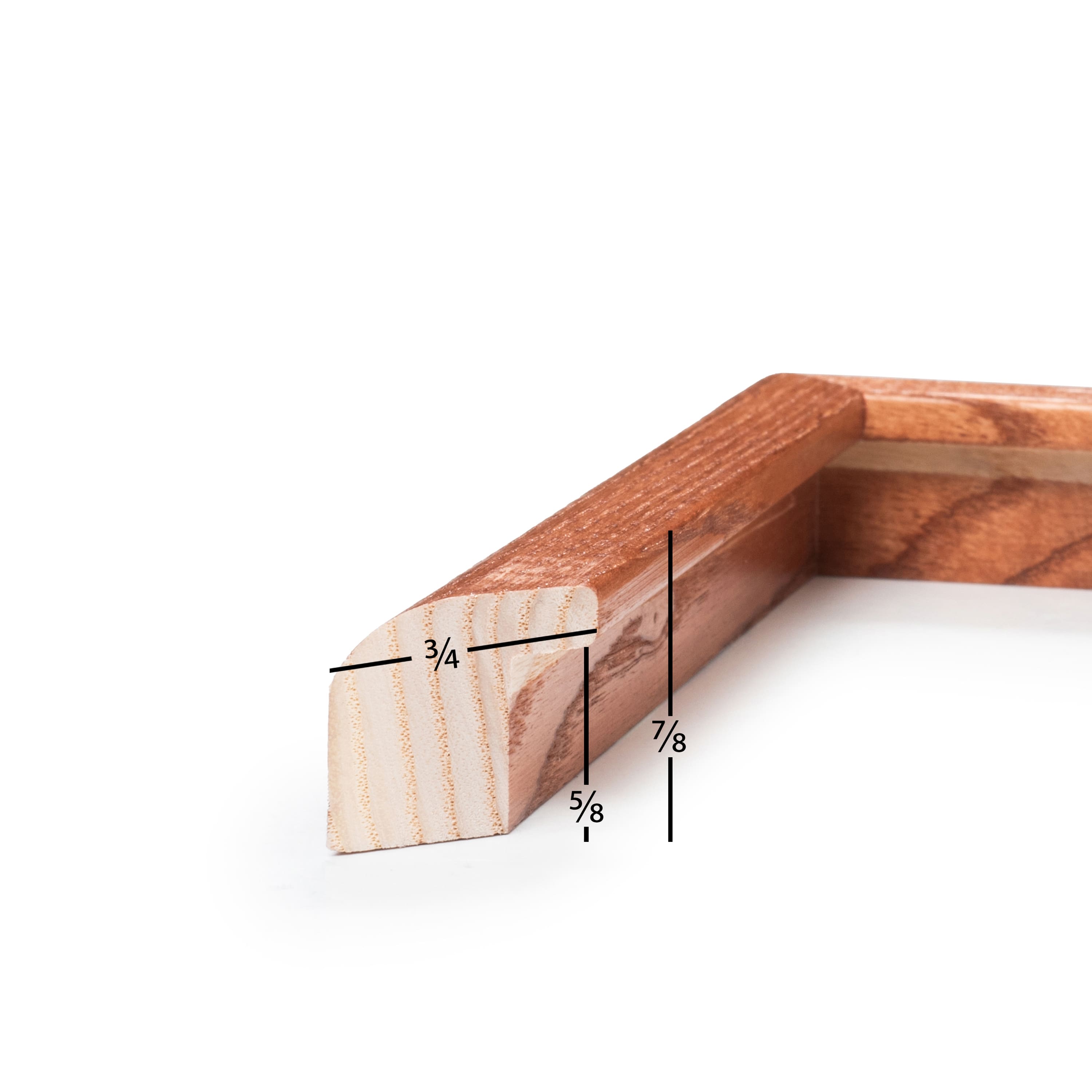 Frame USA Economy Honey Single Image Picture Frame