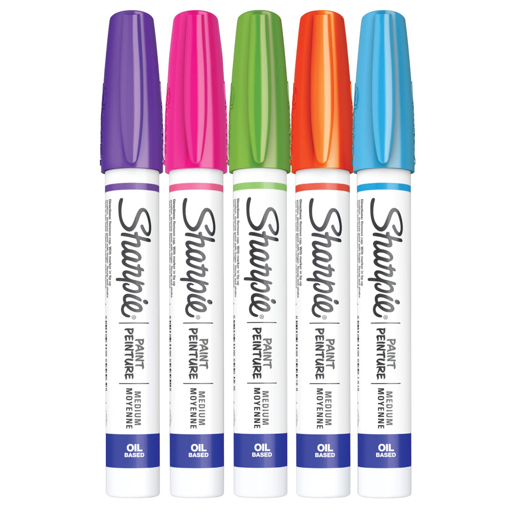 6 Packs: 5 ct. (30 total) Sharpie® Medium Point Fashion Paint Markers
