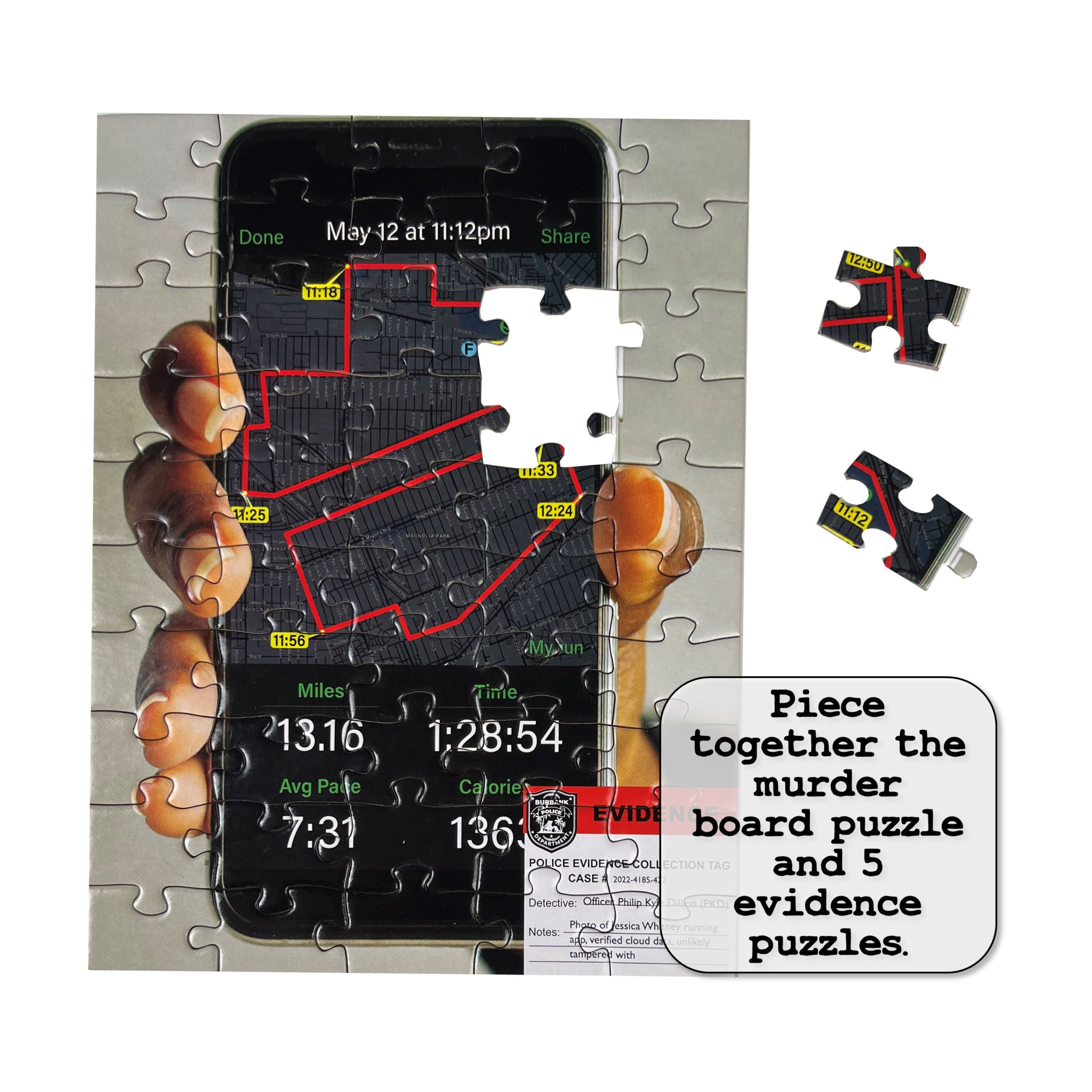 Murder Mystery Party Case Files Puzzles - Passport to Murder: 1000 Pcs