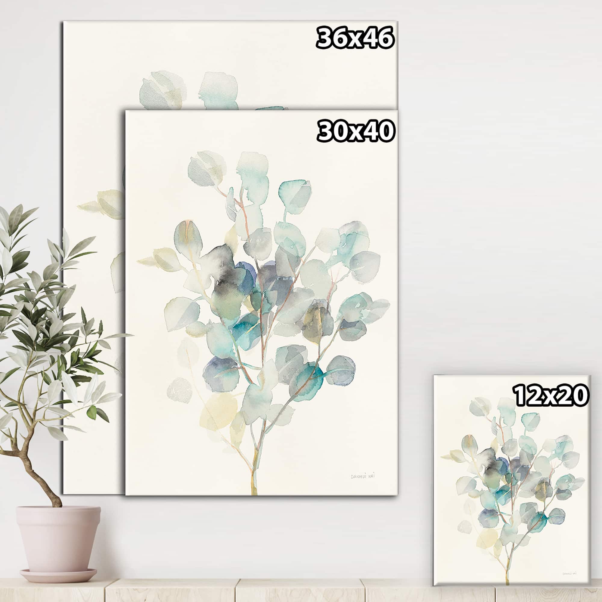 Designart - Eucalyptus leaves I
