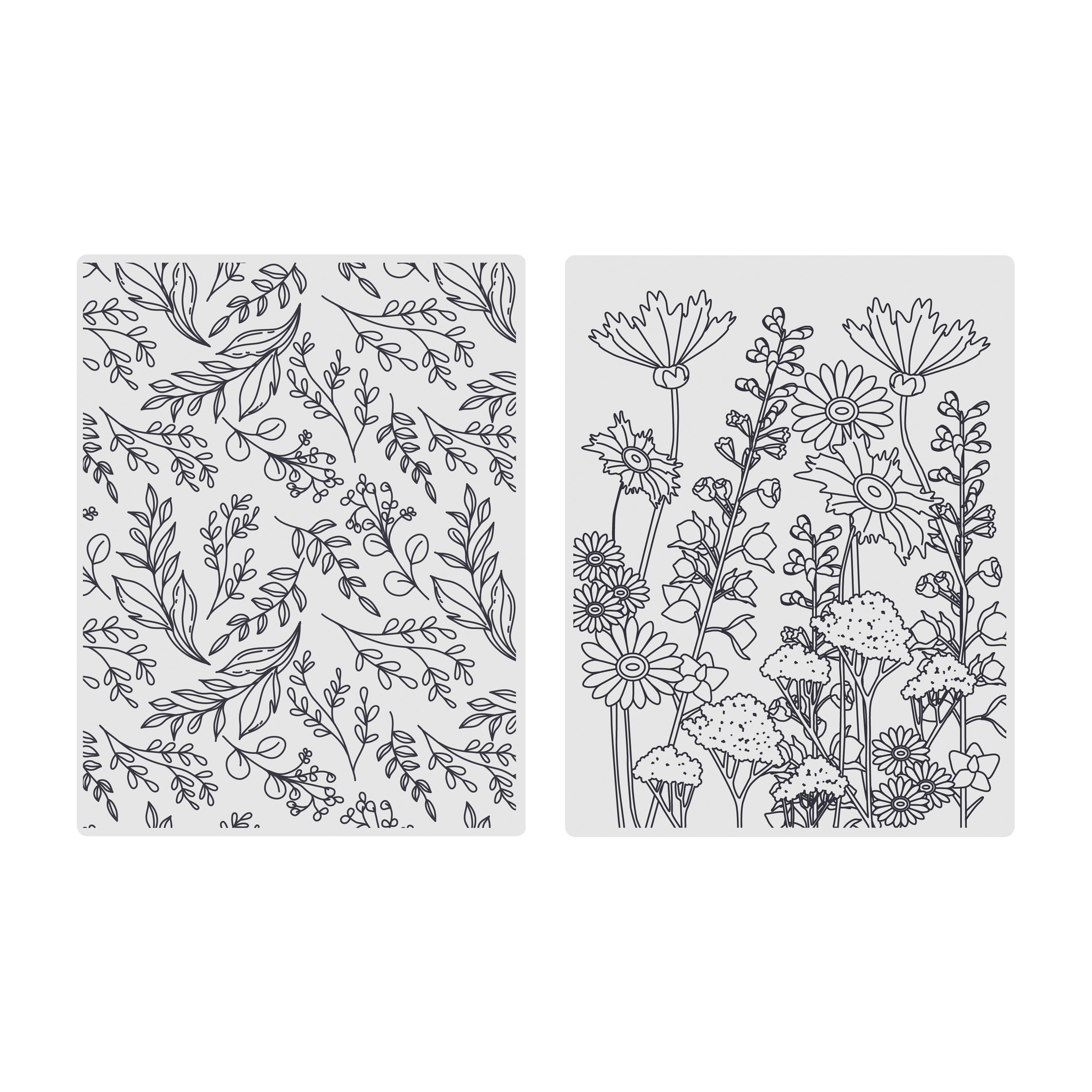 Wild Flower Embossing Folders Set by Recollections™