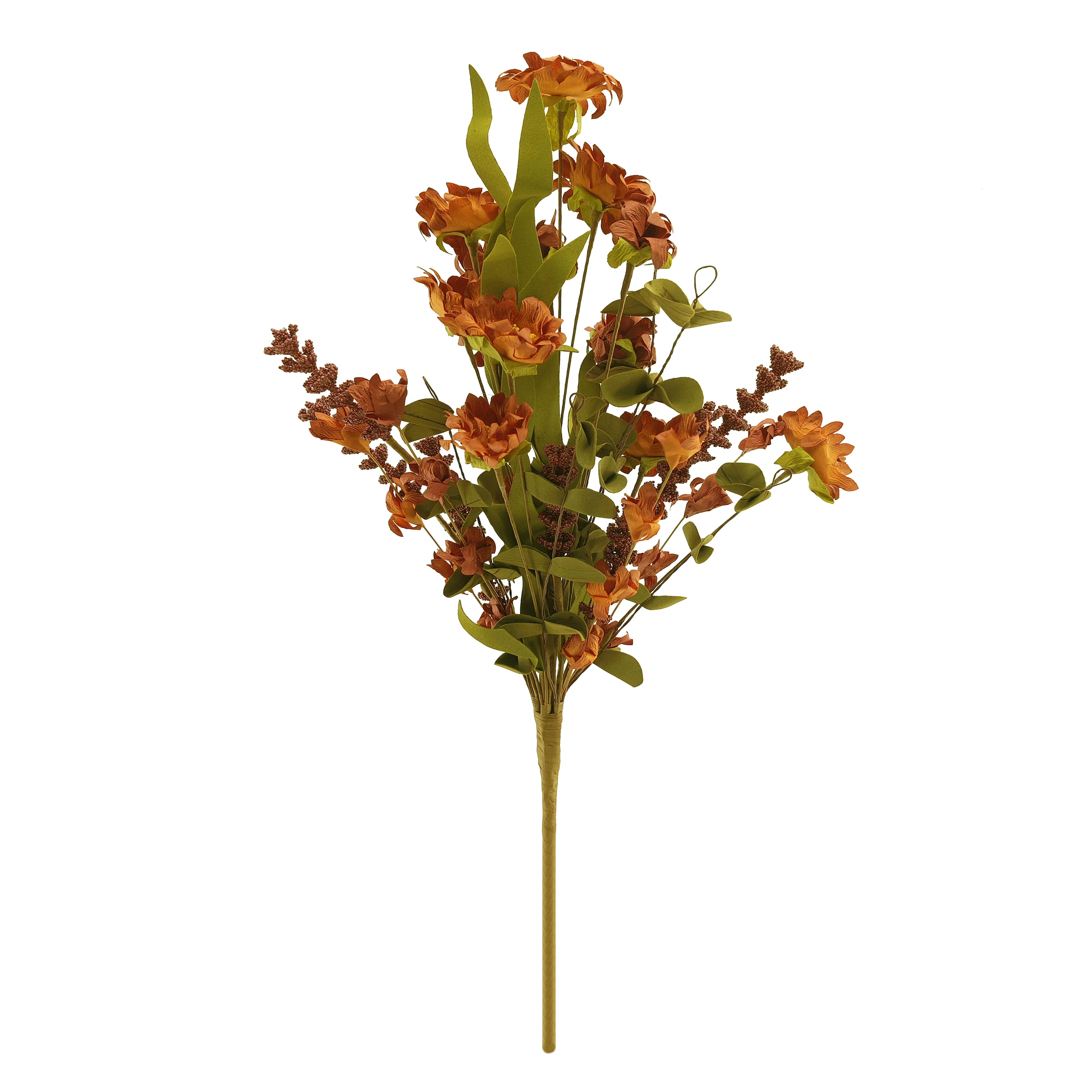 19" Orange Wildflower Mix Bush by Ashland®