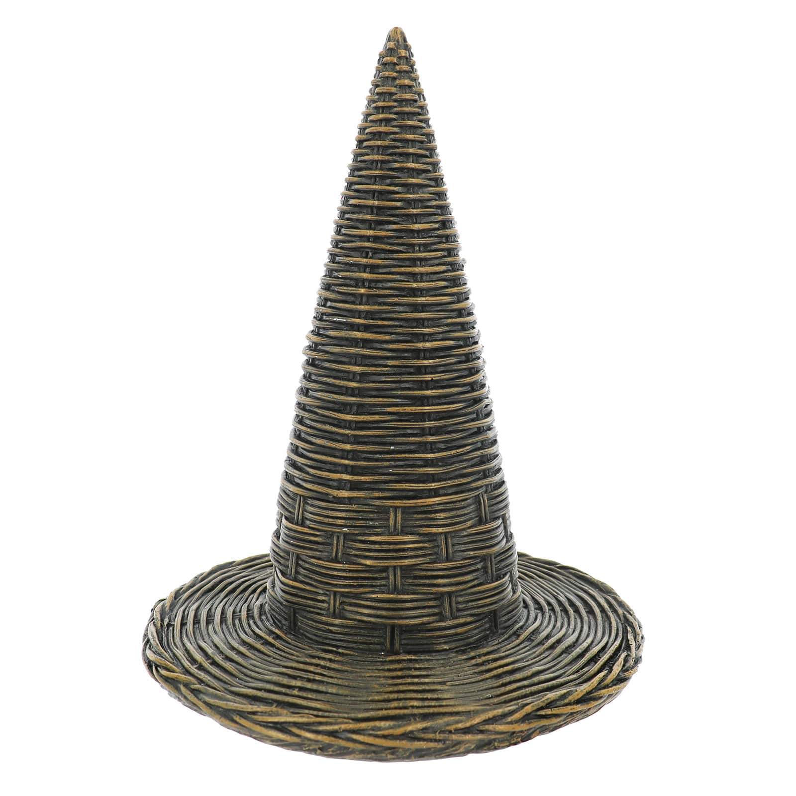 11.25" Rattan-Style Witch Hat Tabletop Décor by Ashland®