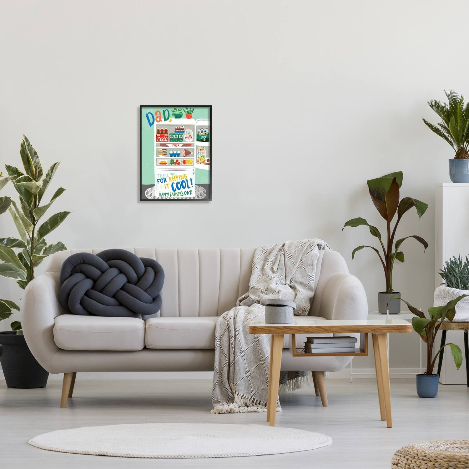 Stupell Industries Keeping It Cool Father's Day Framed Giclee Art