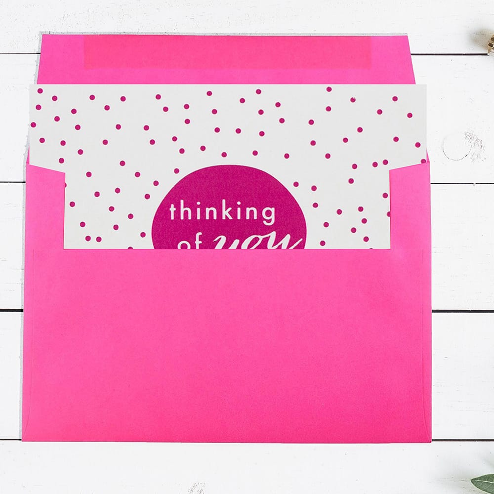 JAM Paper A7 Ultra Fuchsia Hot Pink Invitation Envelopes, 50ct.