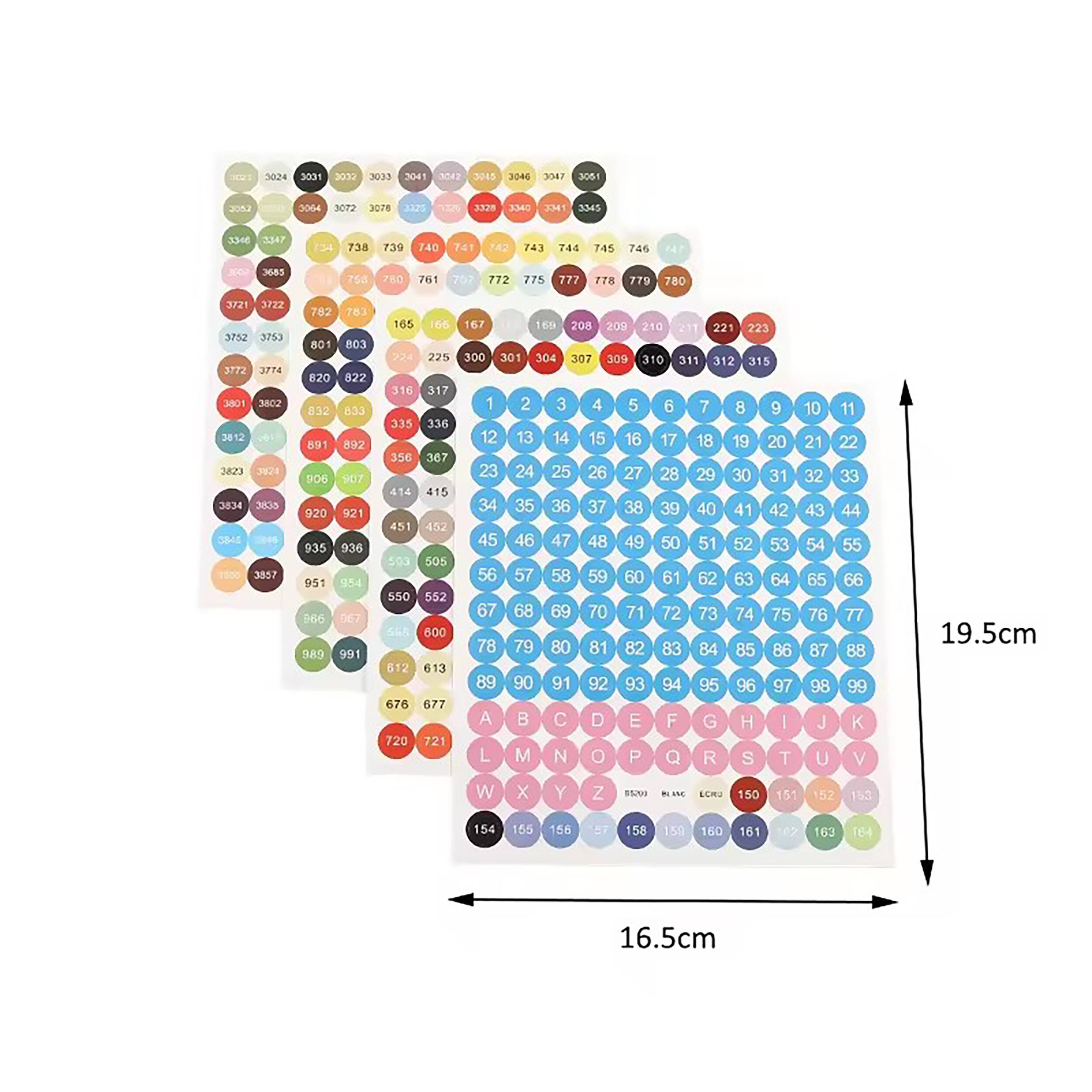 Sparkly Selections Diamond Painting DMC, Blank Stickers & Heart Wax Set