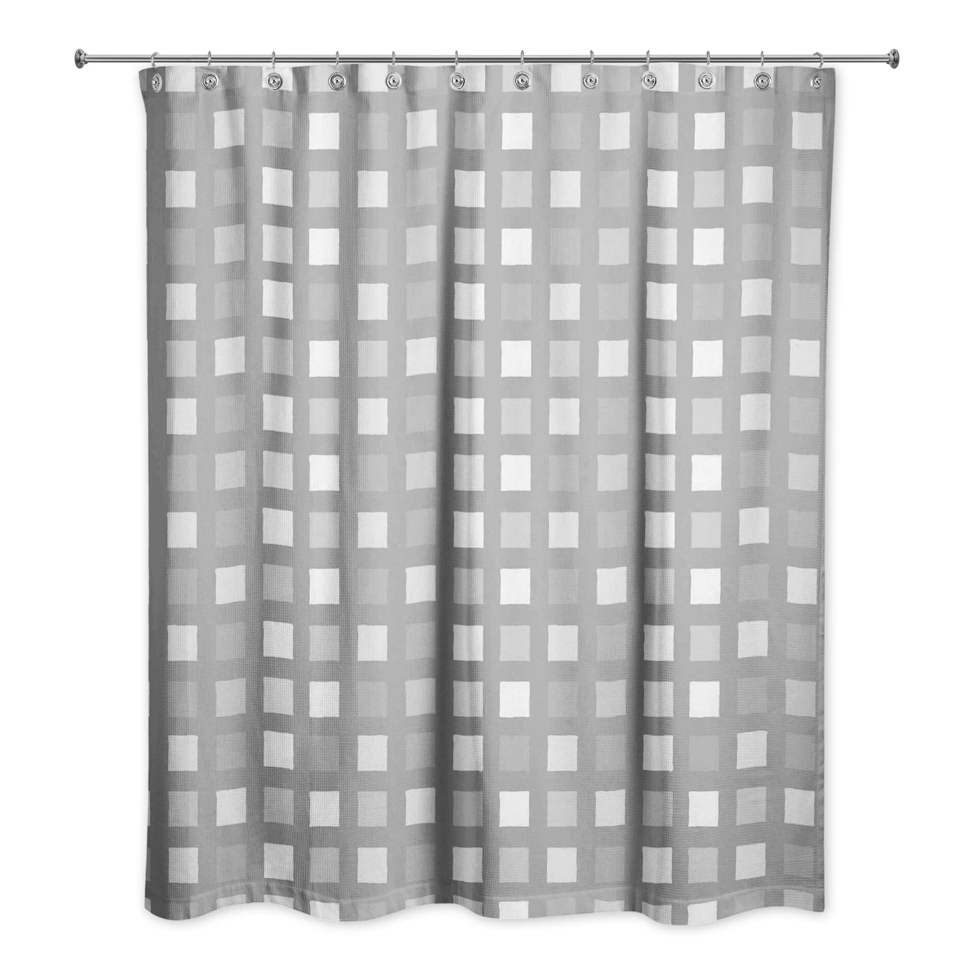 Squares Shower Curtain