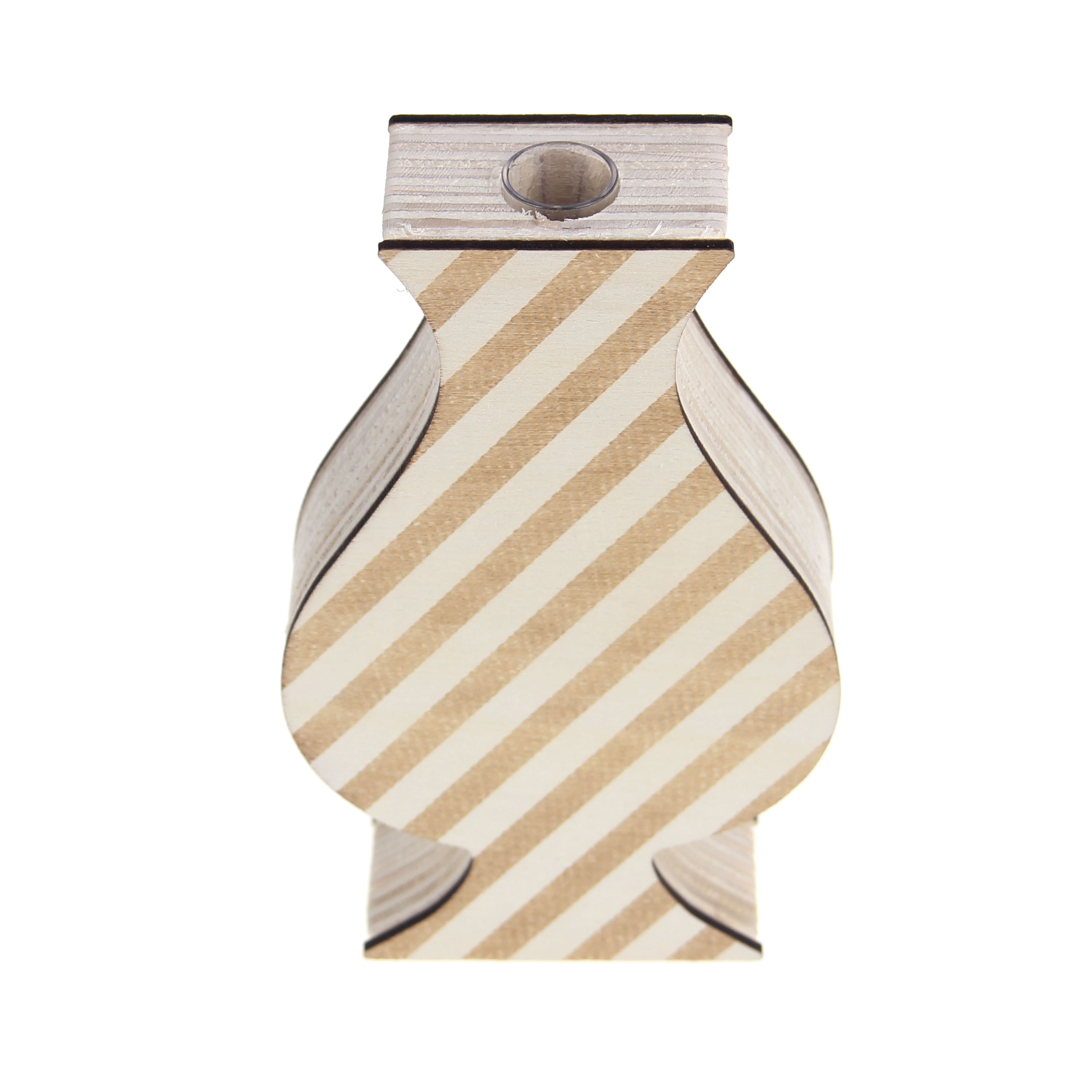 Jonathan Adler x Michaels 5" Striped Urn DIY Wood Vase