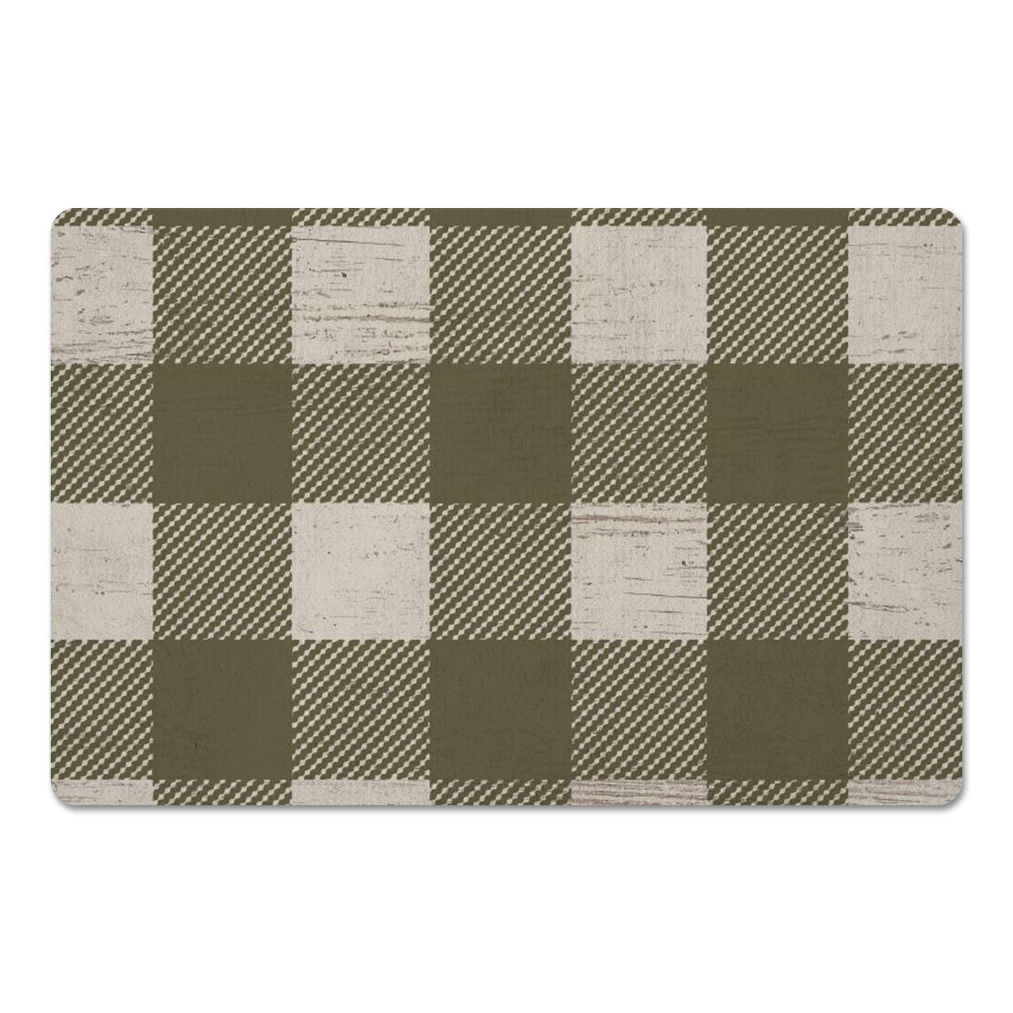 Buffalo Check Floor Mat