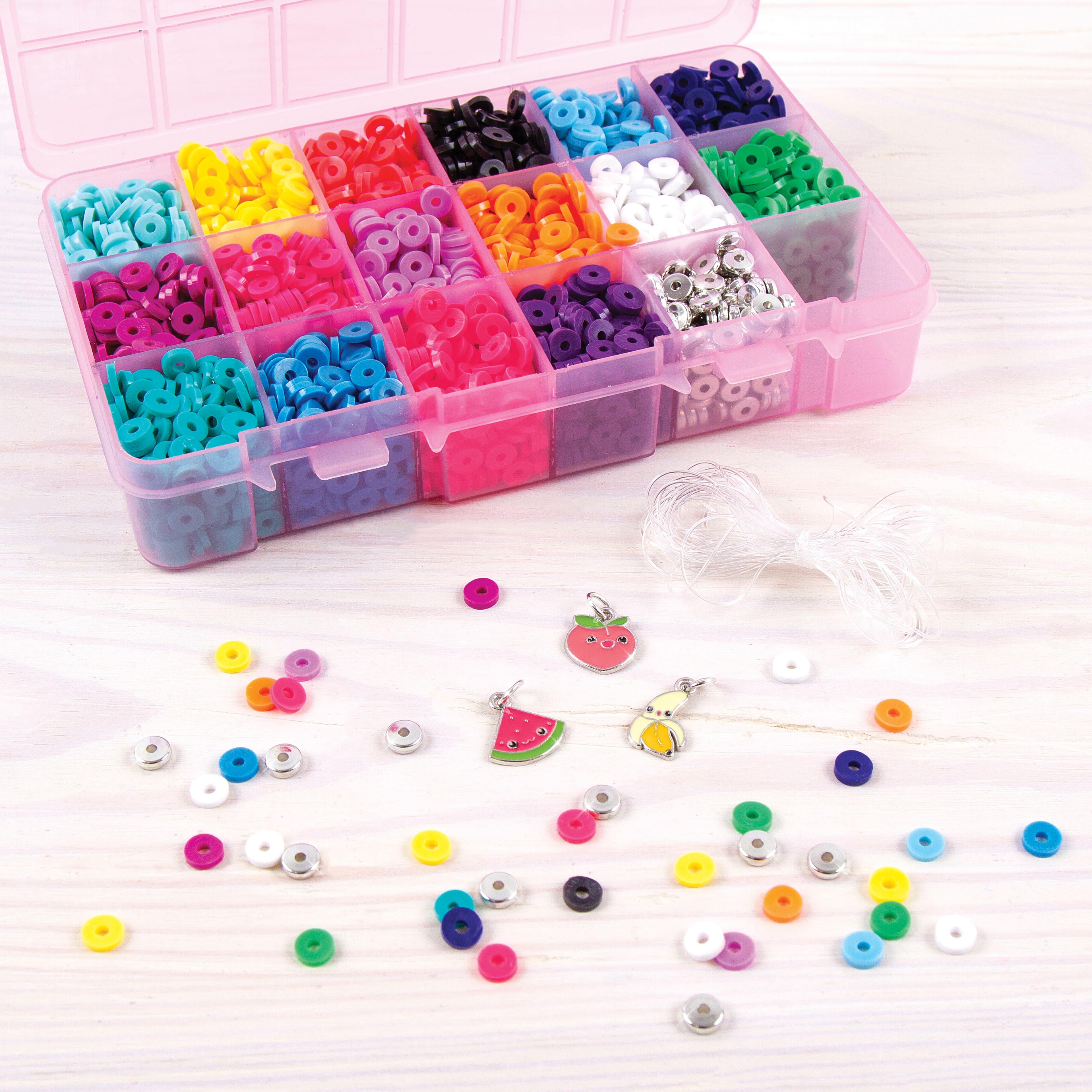 6 Pack: Make It Real™ Heishi Bead Case