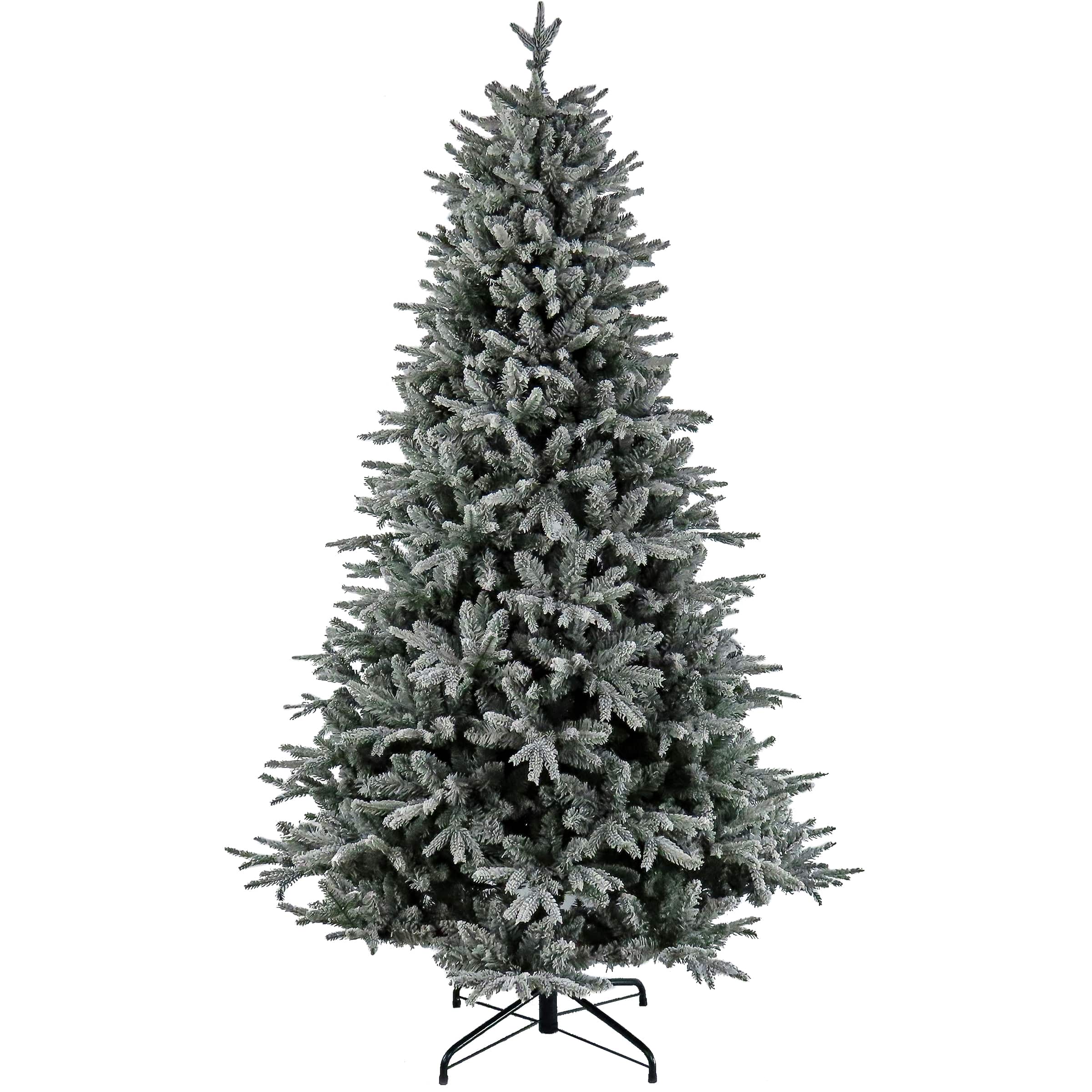 7.5ft. Unlit Frosted Holliston Artificial Christmas Tree