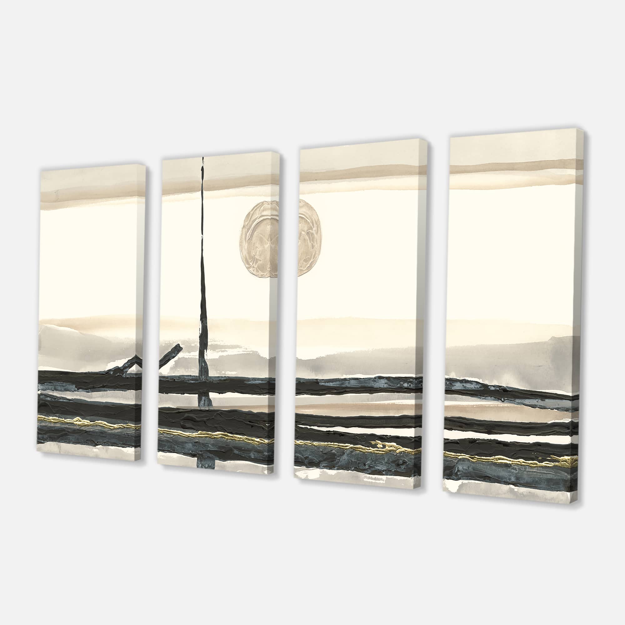 Designart - Forest Silhouette I - Modern Farmhouse Canvas Art