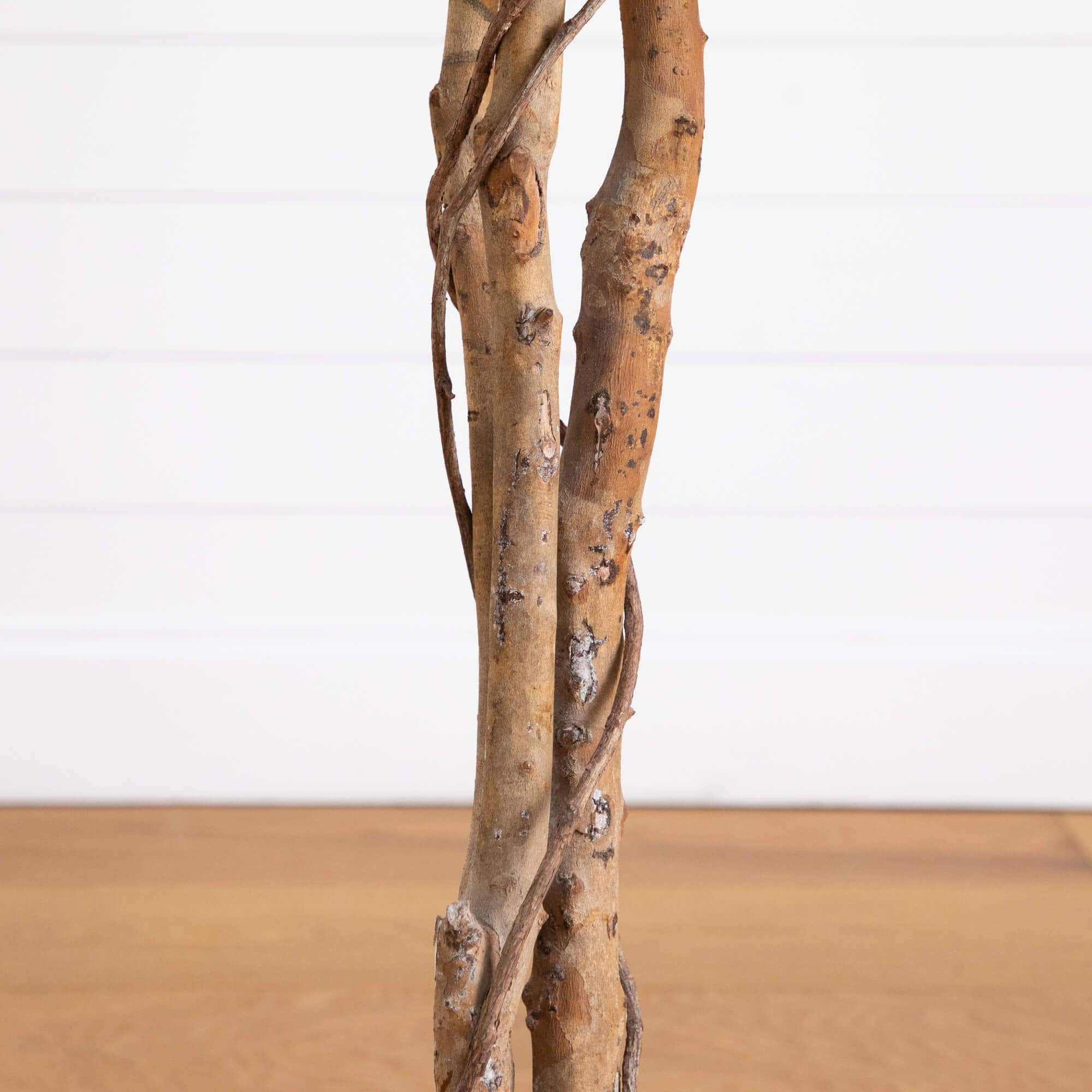 5ft. Artificial Halloween Black Ficus Tree with Natural Trunk