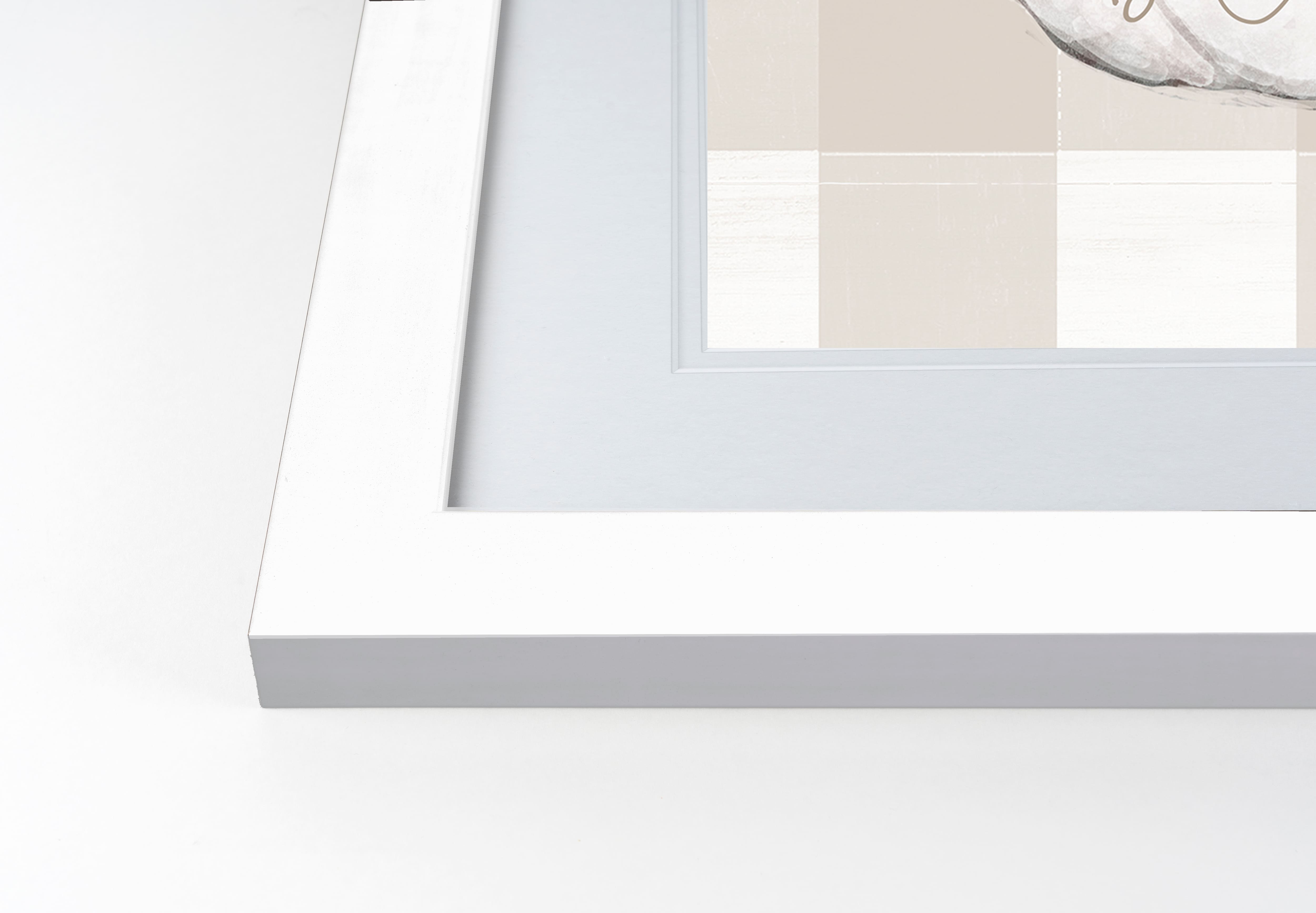 White Pumpkin White Framed Print Wall Art