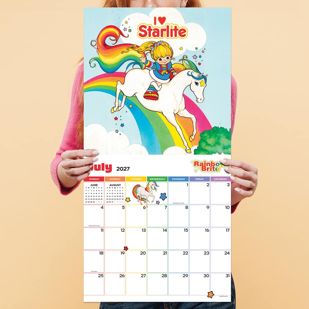 2027 Rainbow Brite Wall Calendar