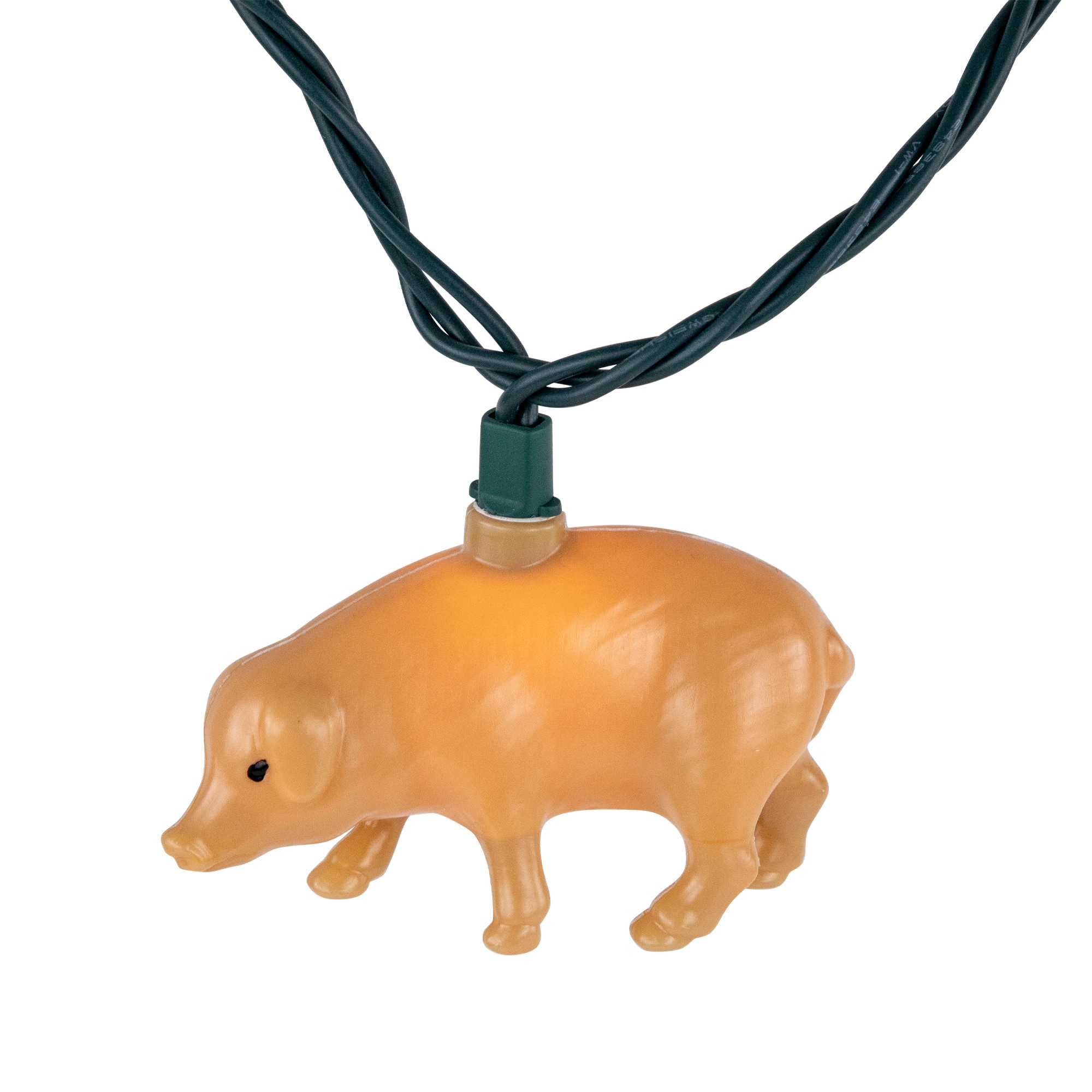 10ct. Pig Patio String Lights
