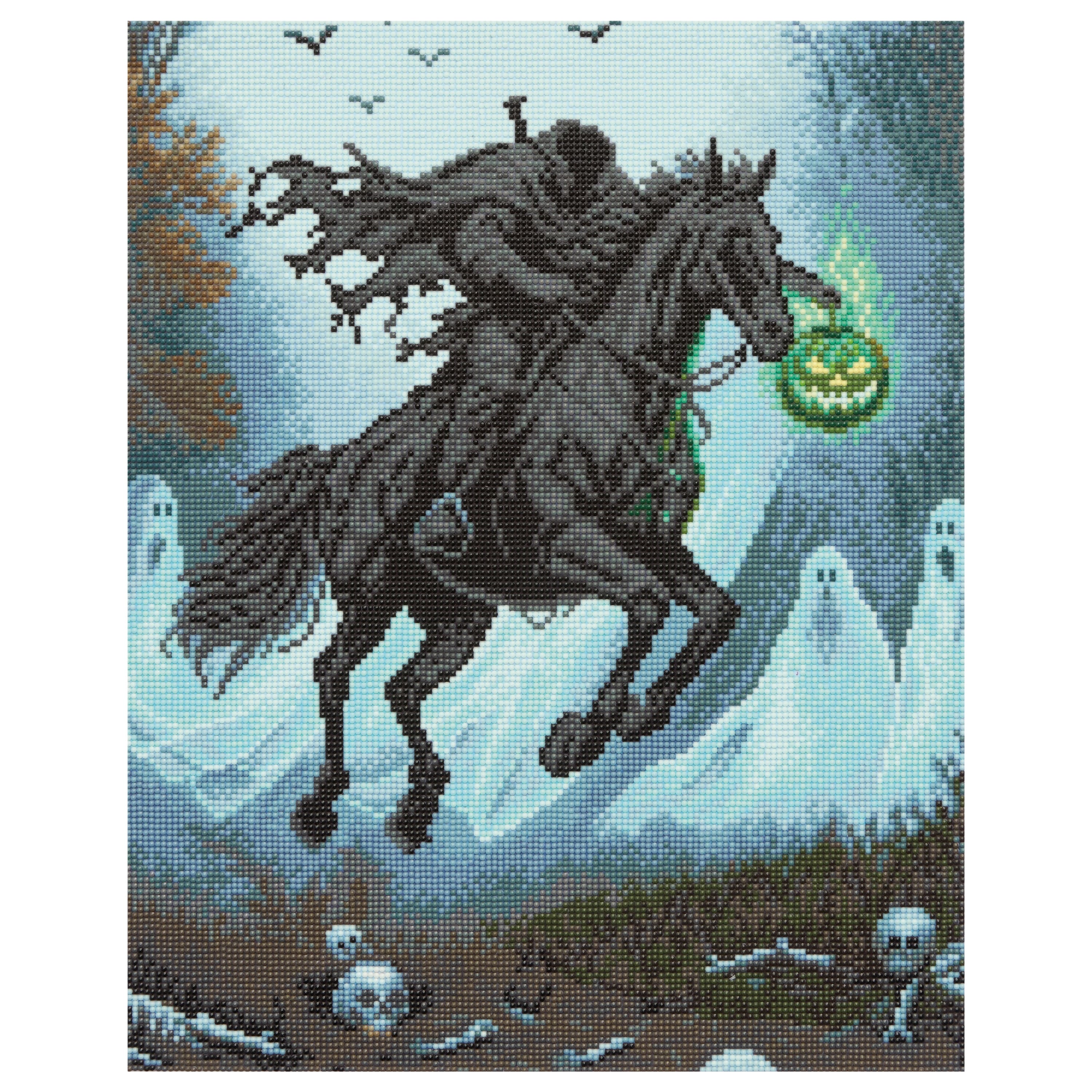 16" x 20" Headless Horseman Diamond Art Kit by Make Market®