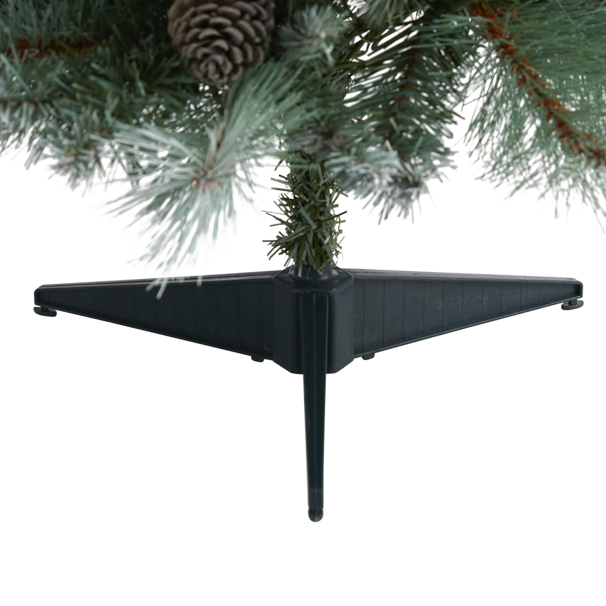 3ft. Pre-Lit British Columbia Mountain Pine Artificial Christmas Tree, Clear LED Lights