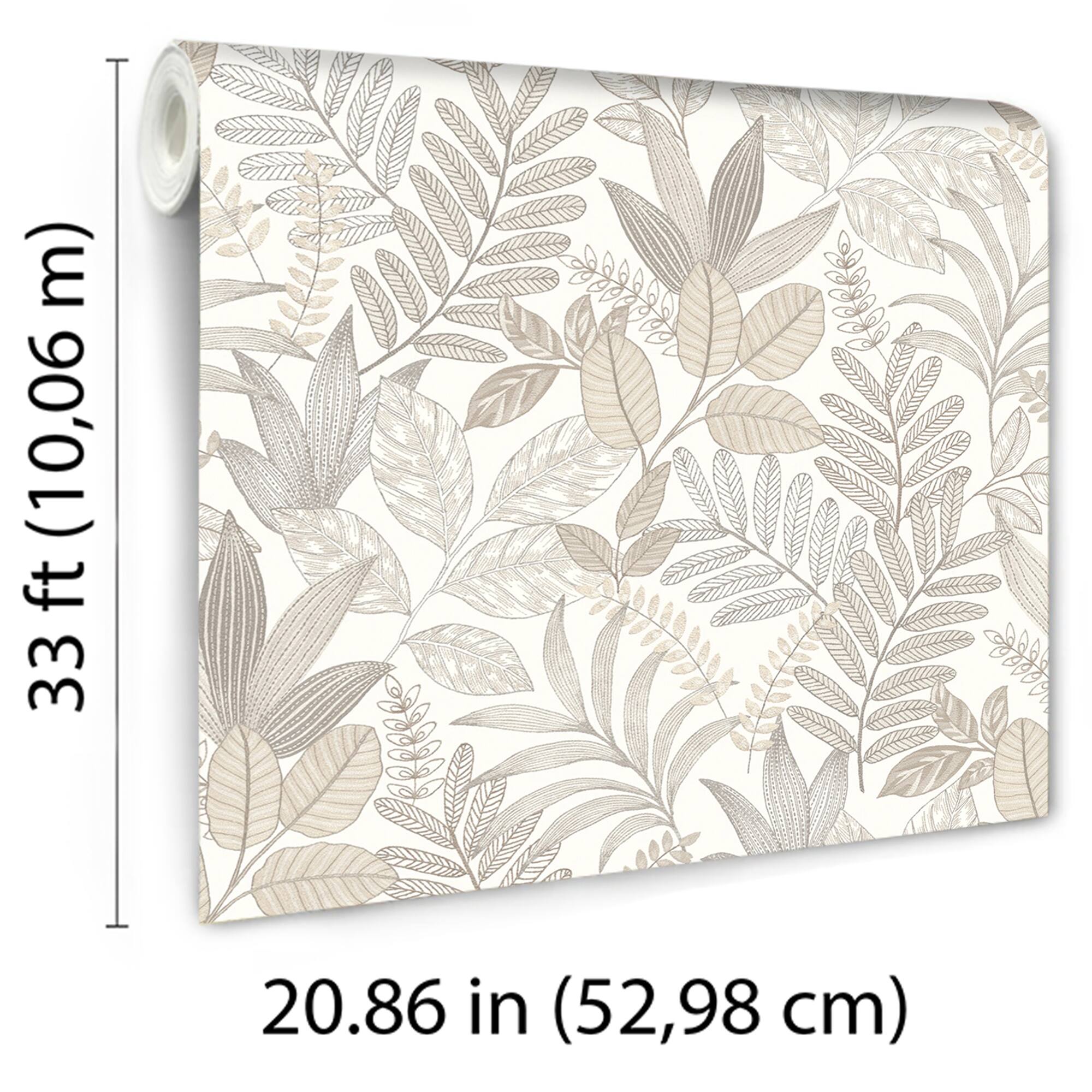 Designs Direct Allure Foliage Wallpaper