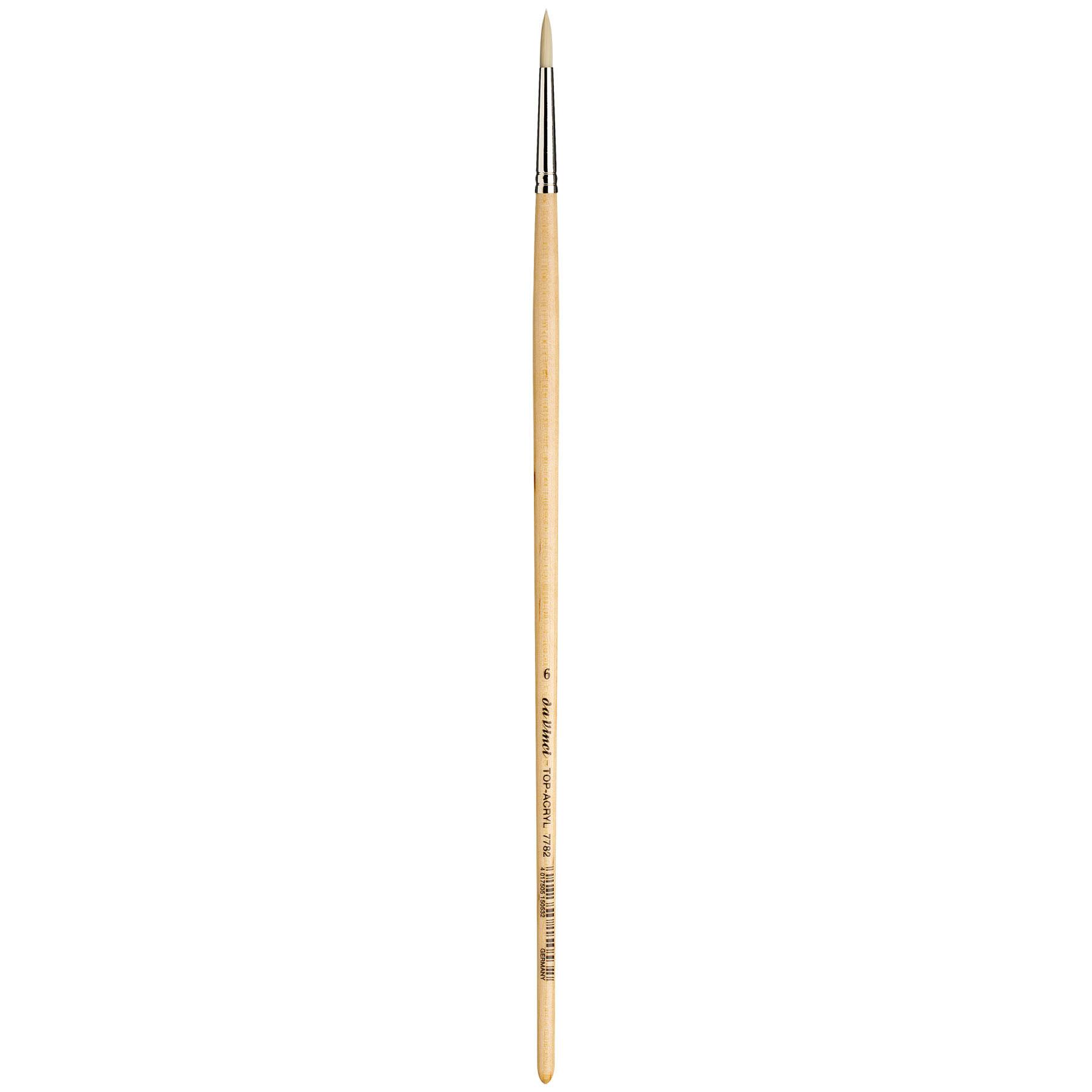 da Vinci TOP ACRYL Series 7782 Synthetic Round Brush