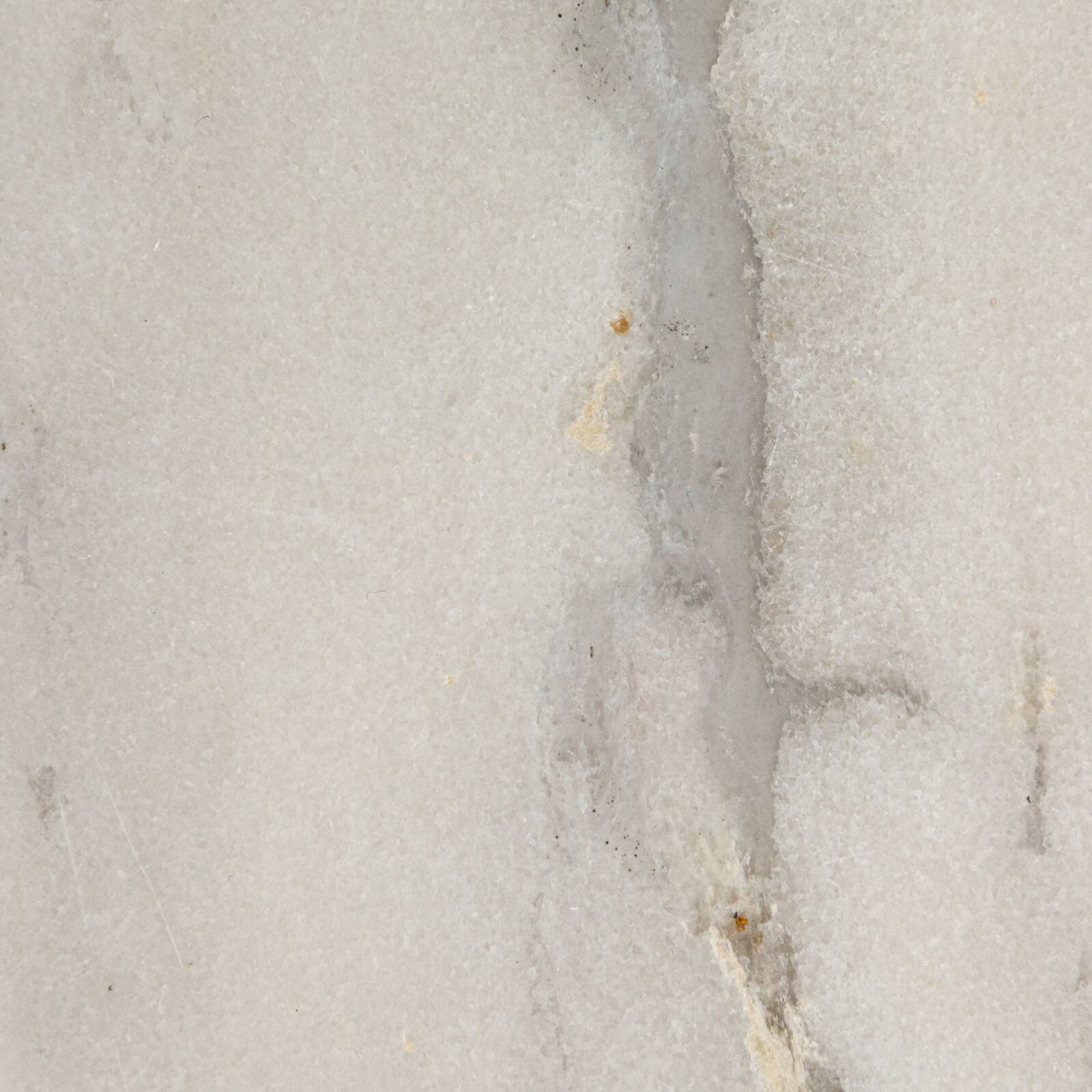 Hello Honey® 14" White Mélange Marble Board with Handle