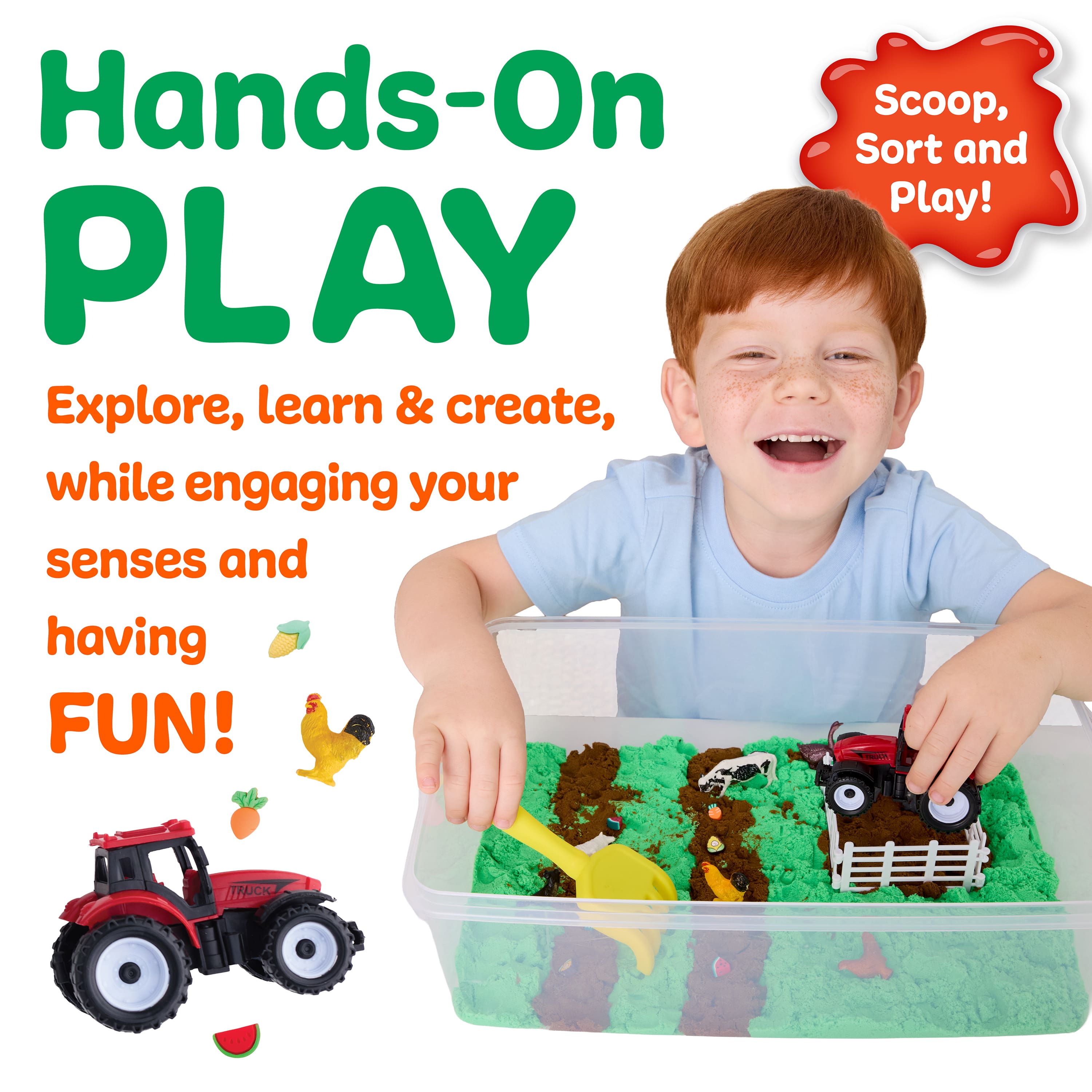 Faber-Castell Sensory Bin Farm Kit