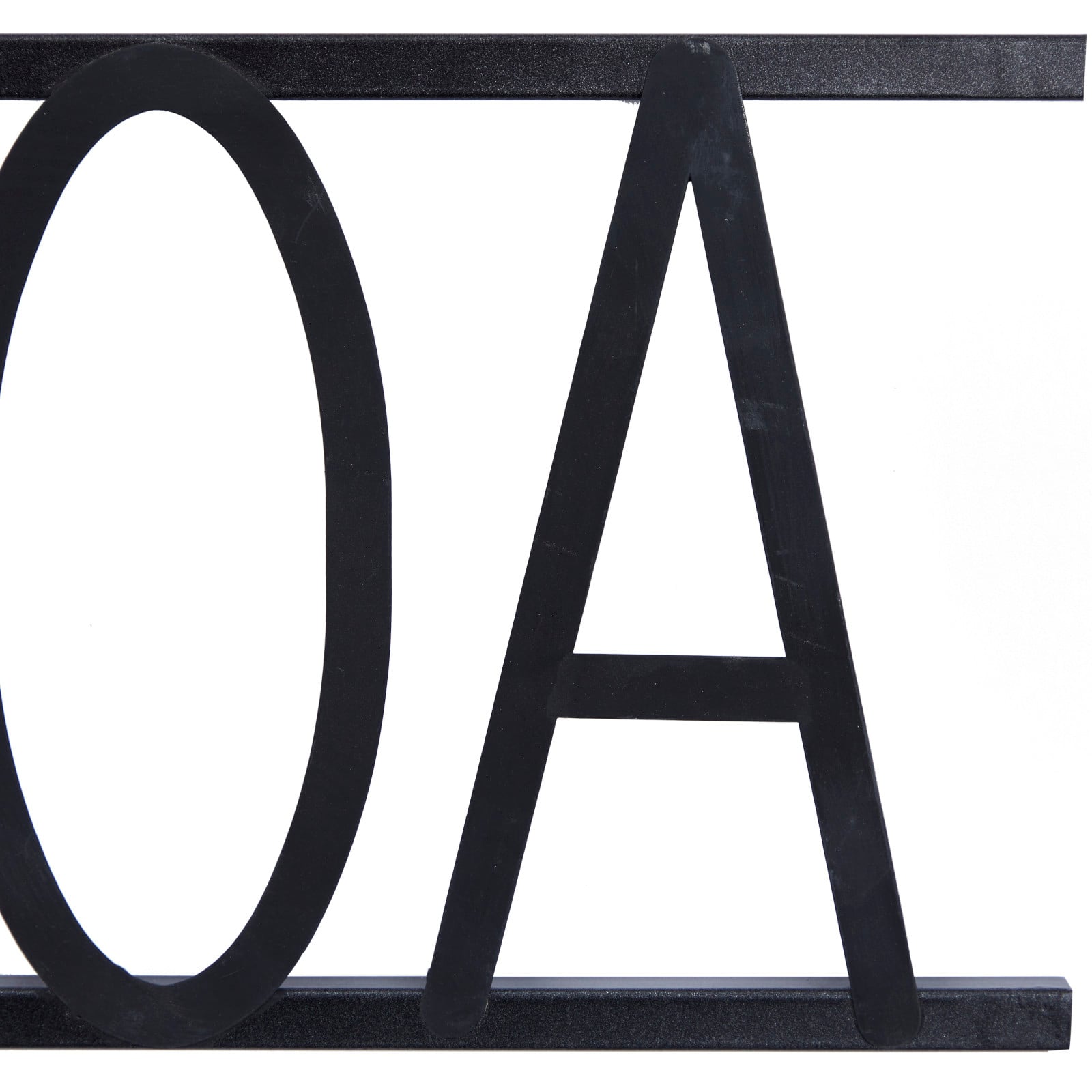 Black Iron Modern Hot Cocoa Wall Décor