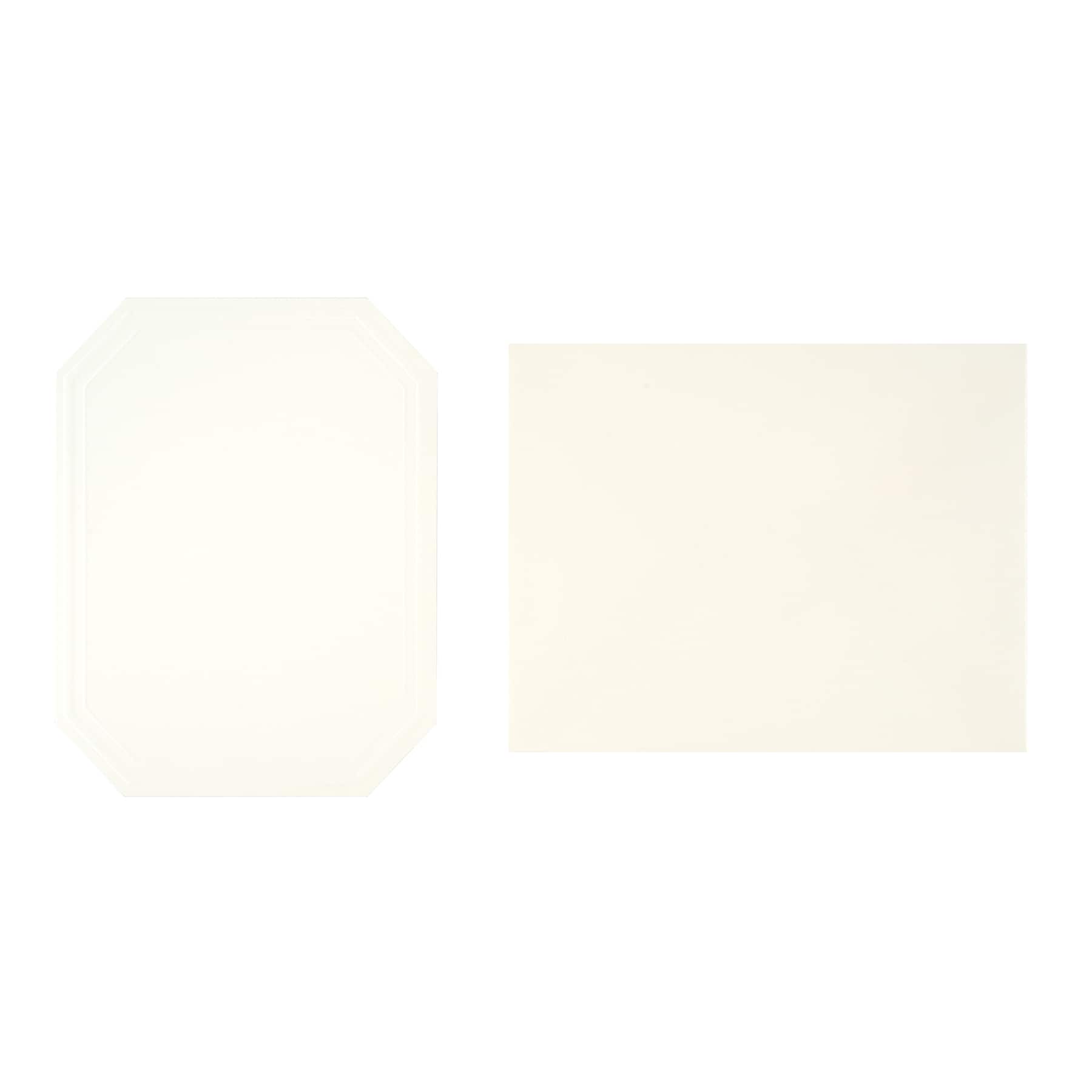 4.25" x 5.5" Embossed Frame Card & Envelope Sets, 10ct. by Recollections™