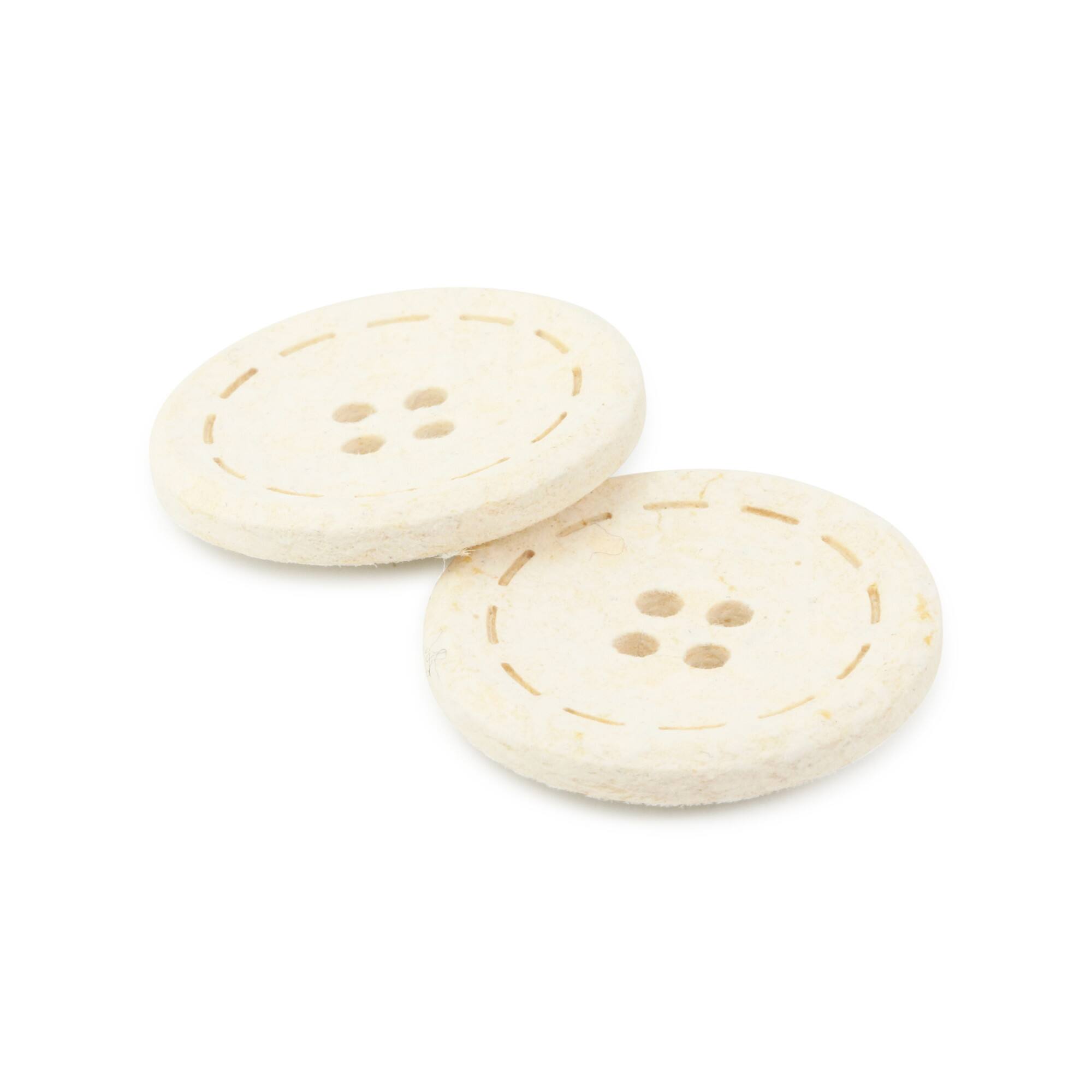 Dritz® 25mm Recycled Cotton Round Stitch Button