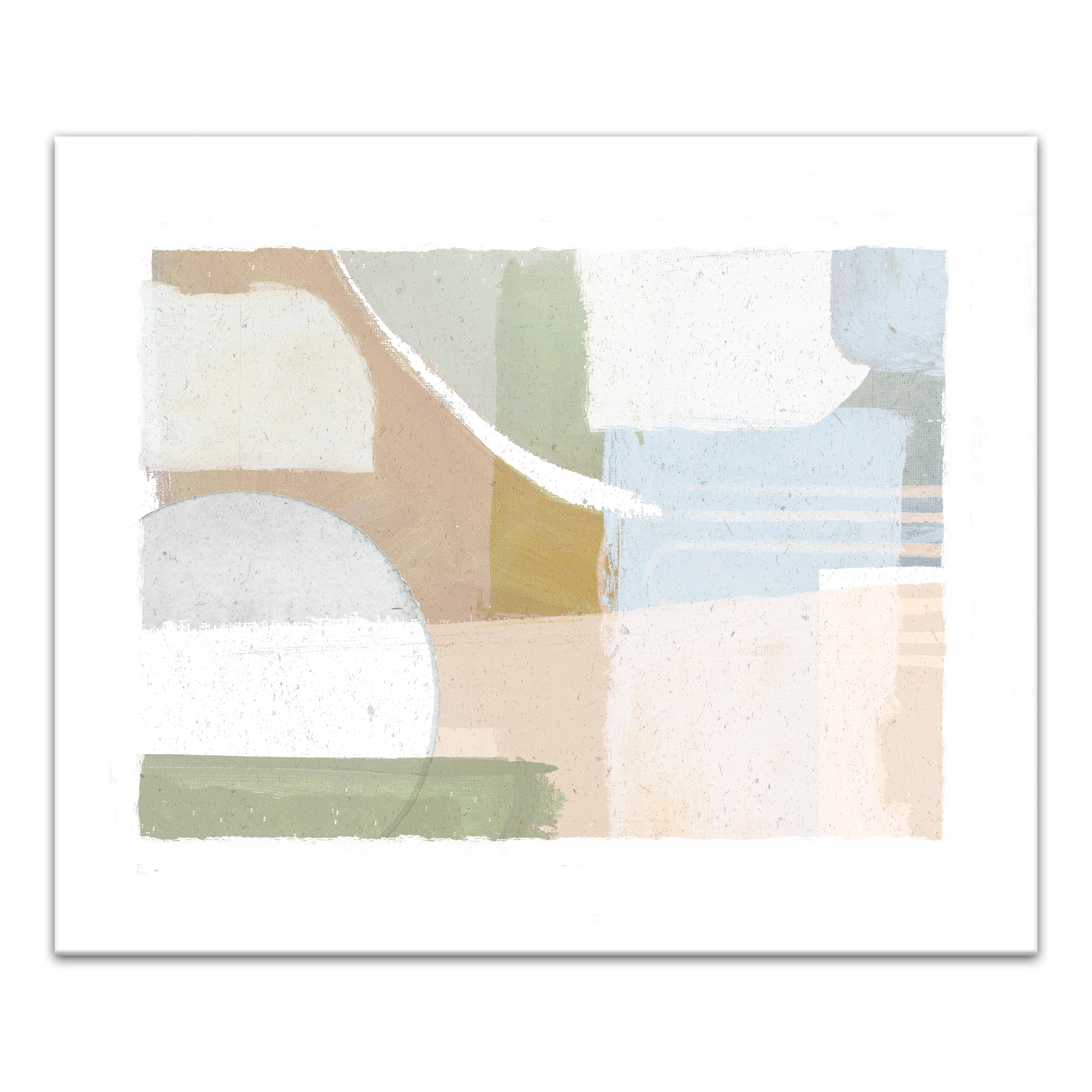 Pastel Modern Abstract 24" x 20" Canvas Wall Art