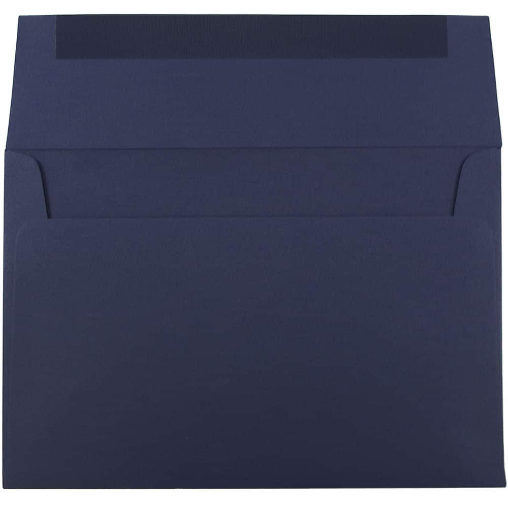 JAM Paper A8 Navy Blue Passport Invitation Envelopes
