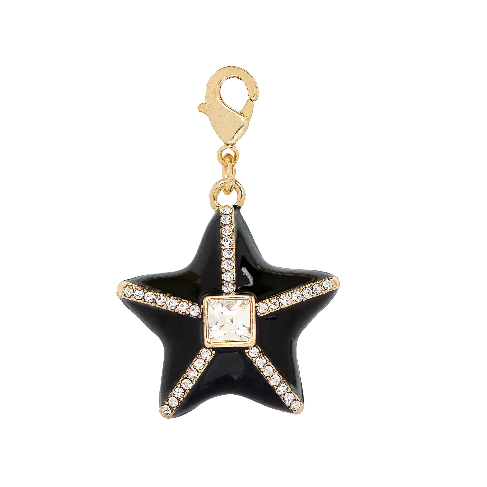 Black Star Austrian Crystal Charm by Bead Landing™