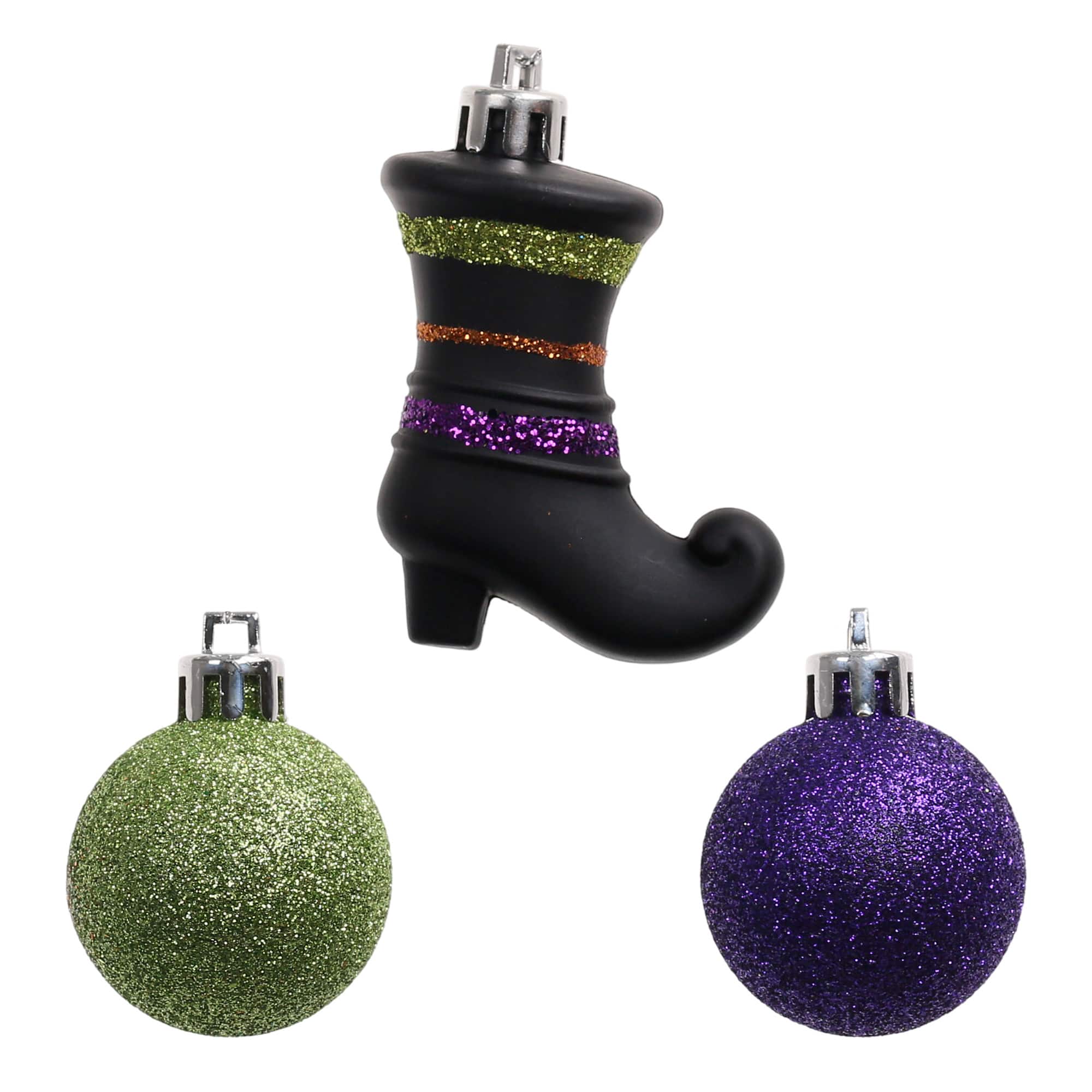 6 Pack Witch Boot & Ball Shatterproof Ornaments by Ashland®